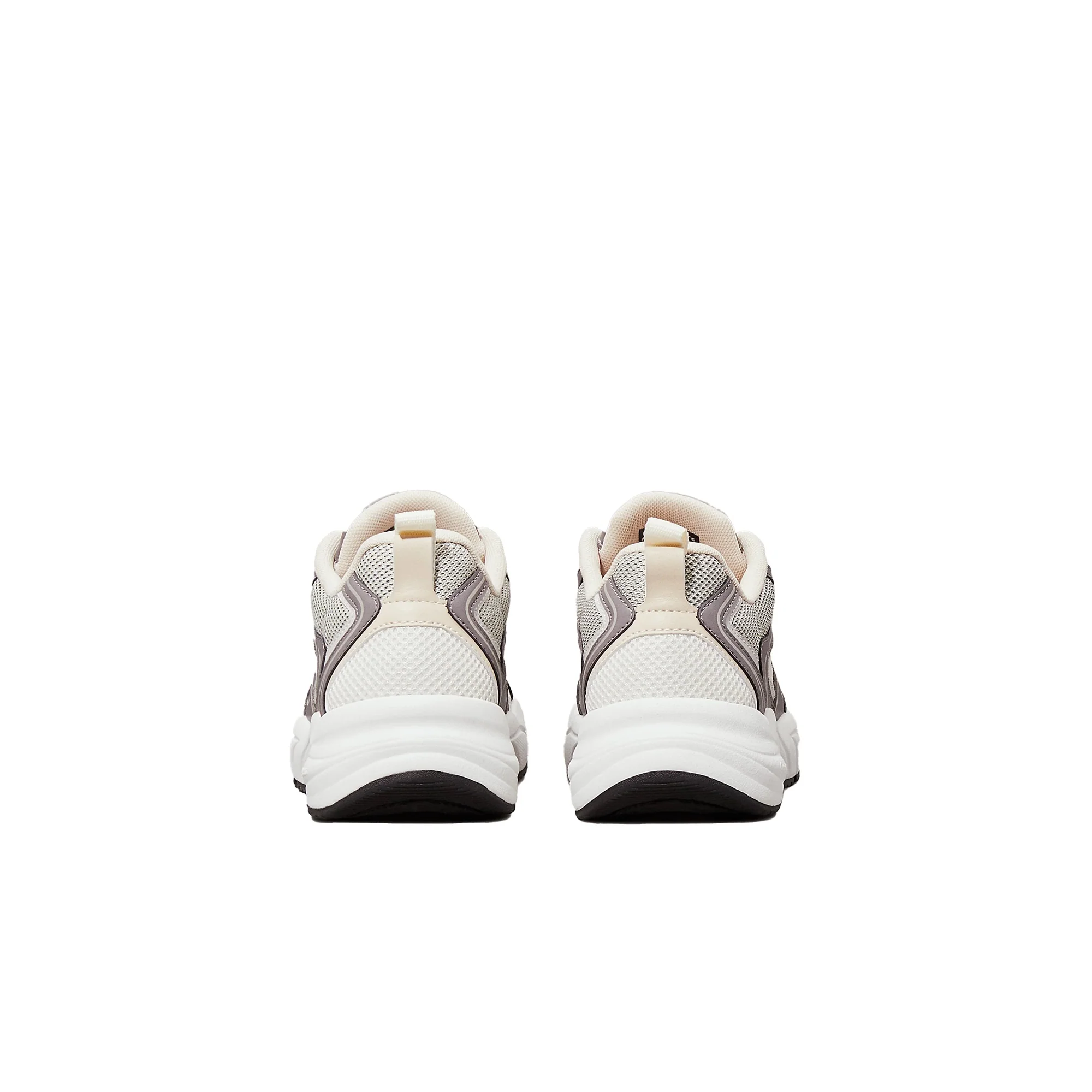 Sneaker retrò tennis mesh grigio/bianco - Image 3
