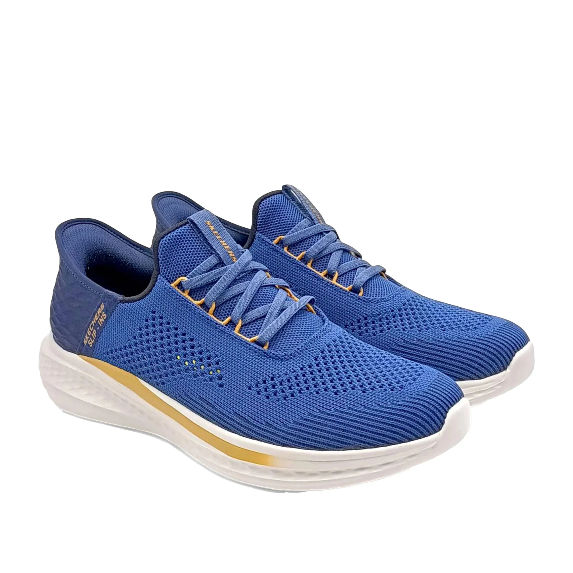 Sneakers Skechers uomo Slade Quinto blu