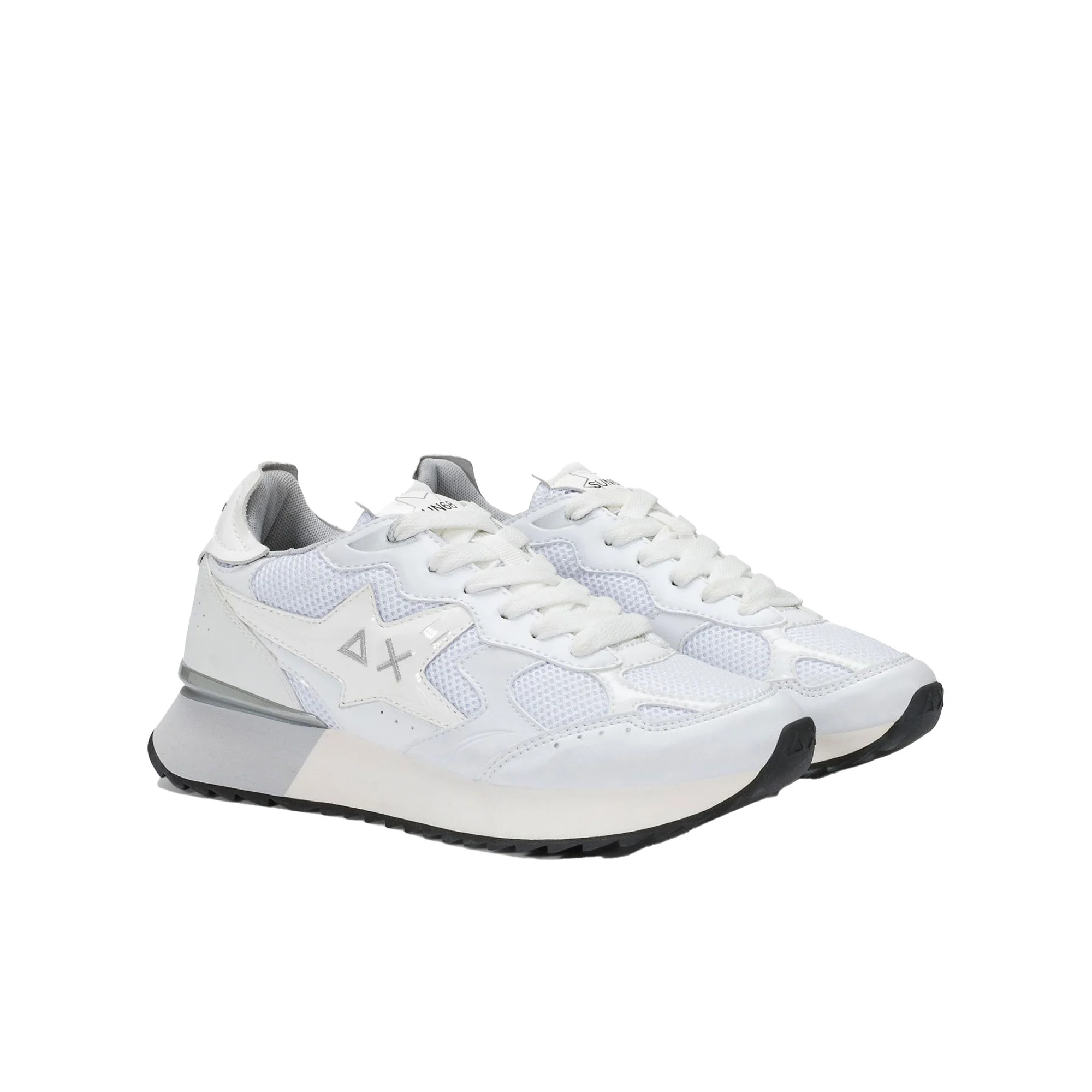 Sneakers Sun 68 donna Stargirl Silver Mesh bianco - Image 2