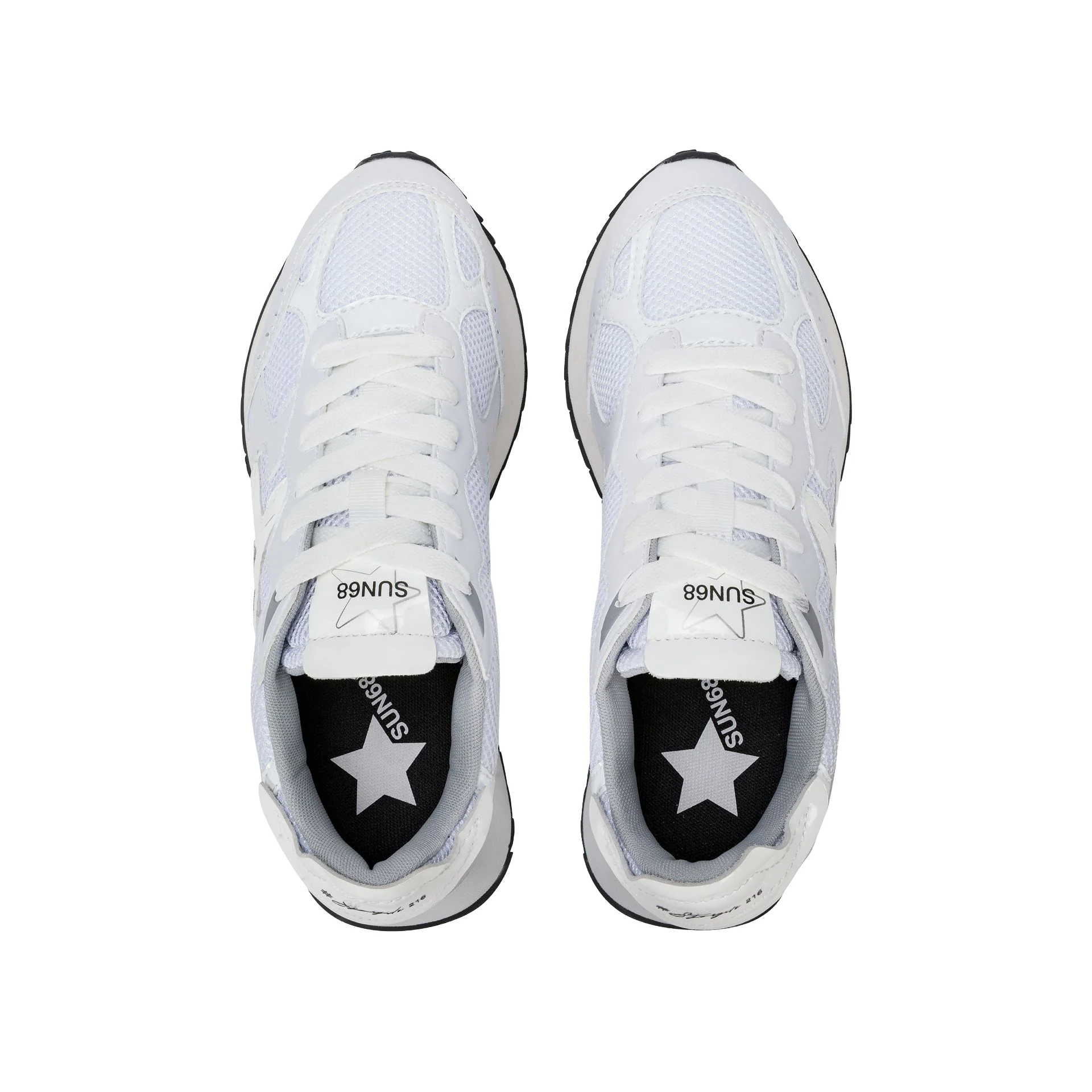 Sneakers Sun 68 donna Stargirl Silver Mesh bianco - Image 4