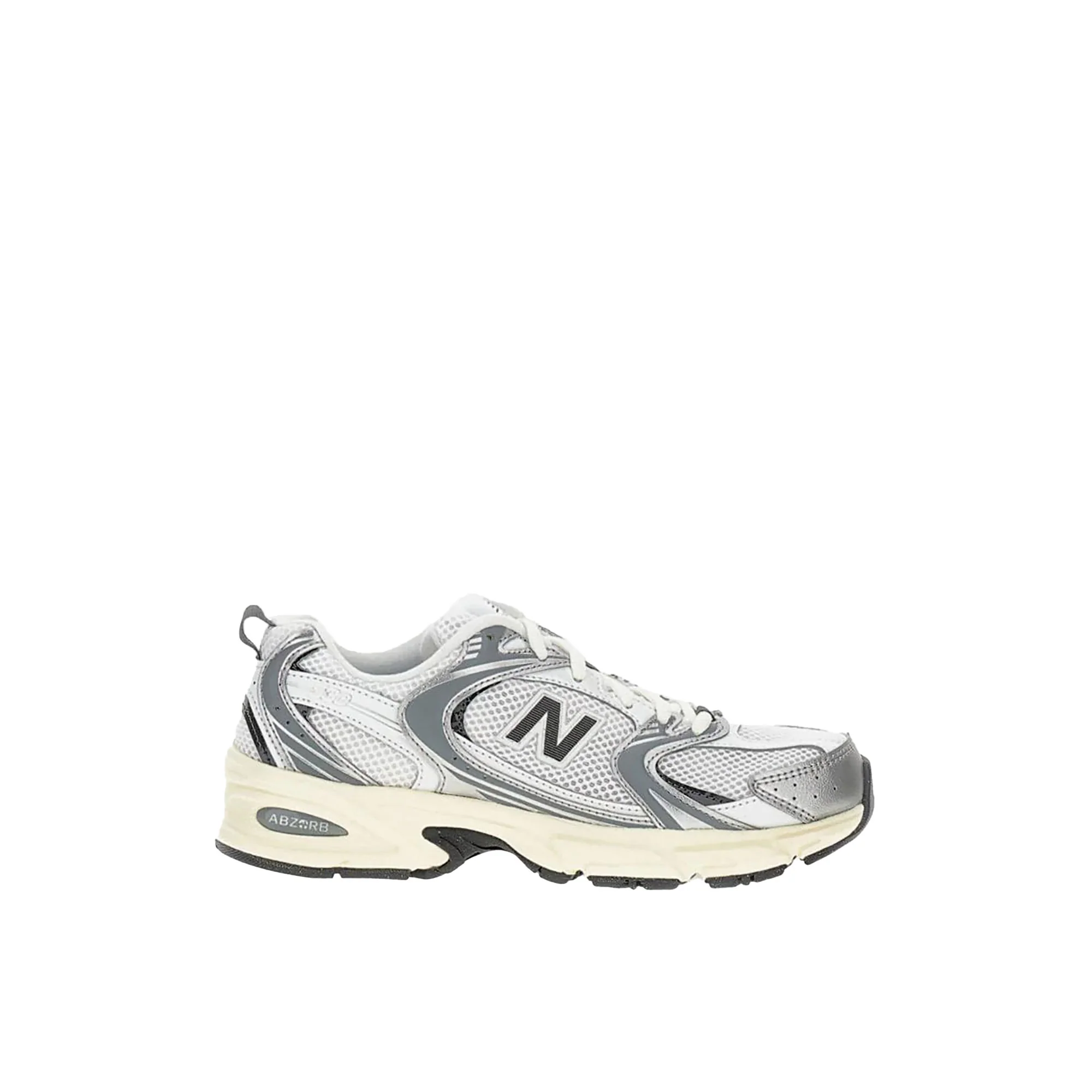 Sneakers U530 synthetic/mesh bianco/argento