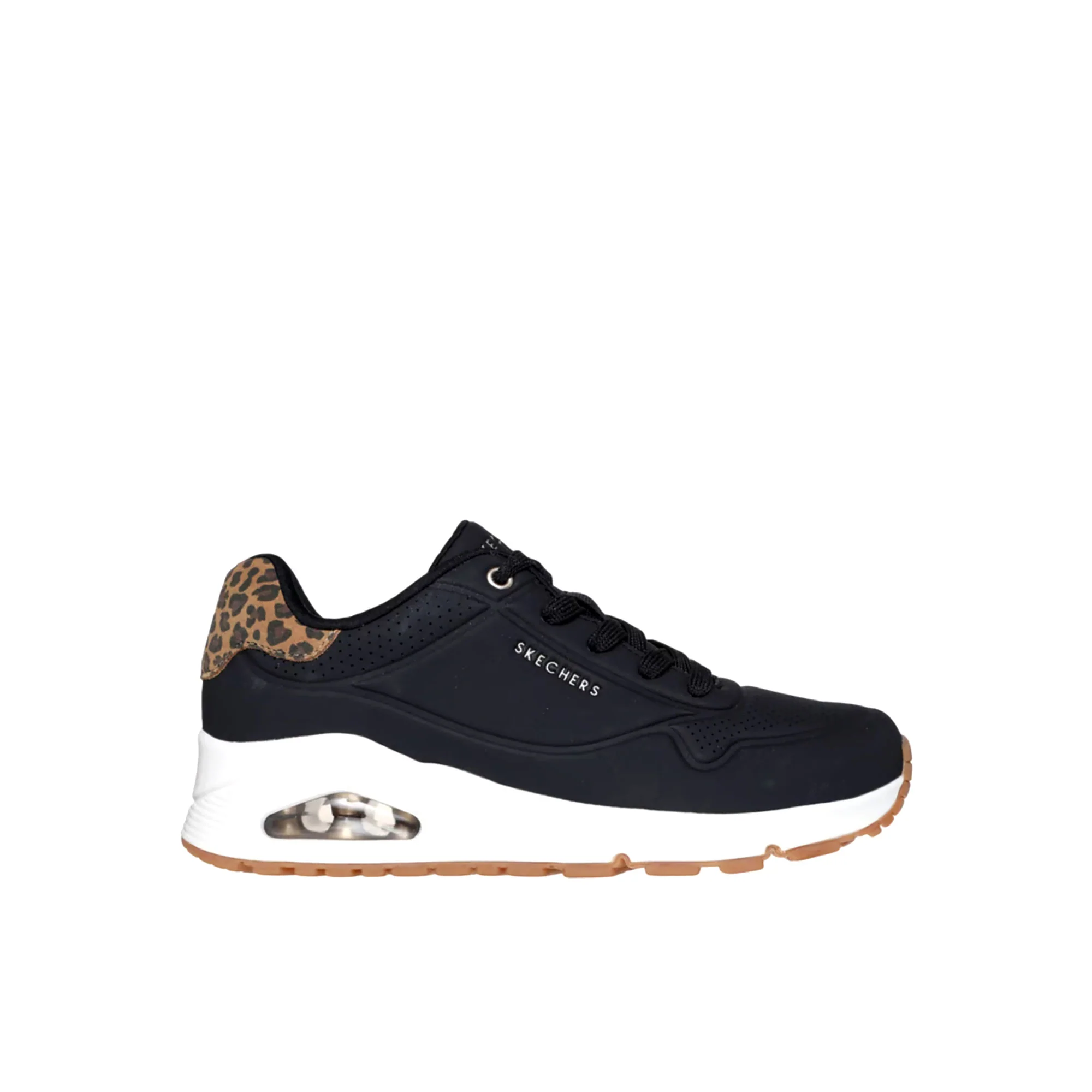 Sneakers Skechers donna uno jungle nite nero