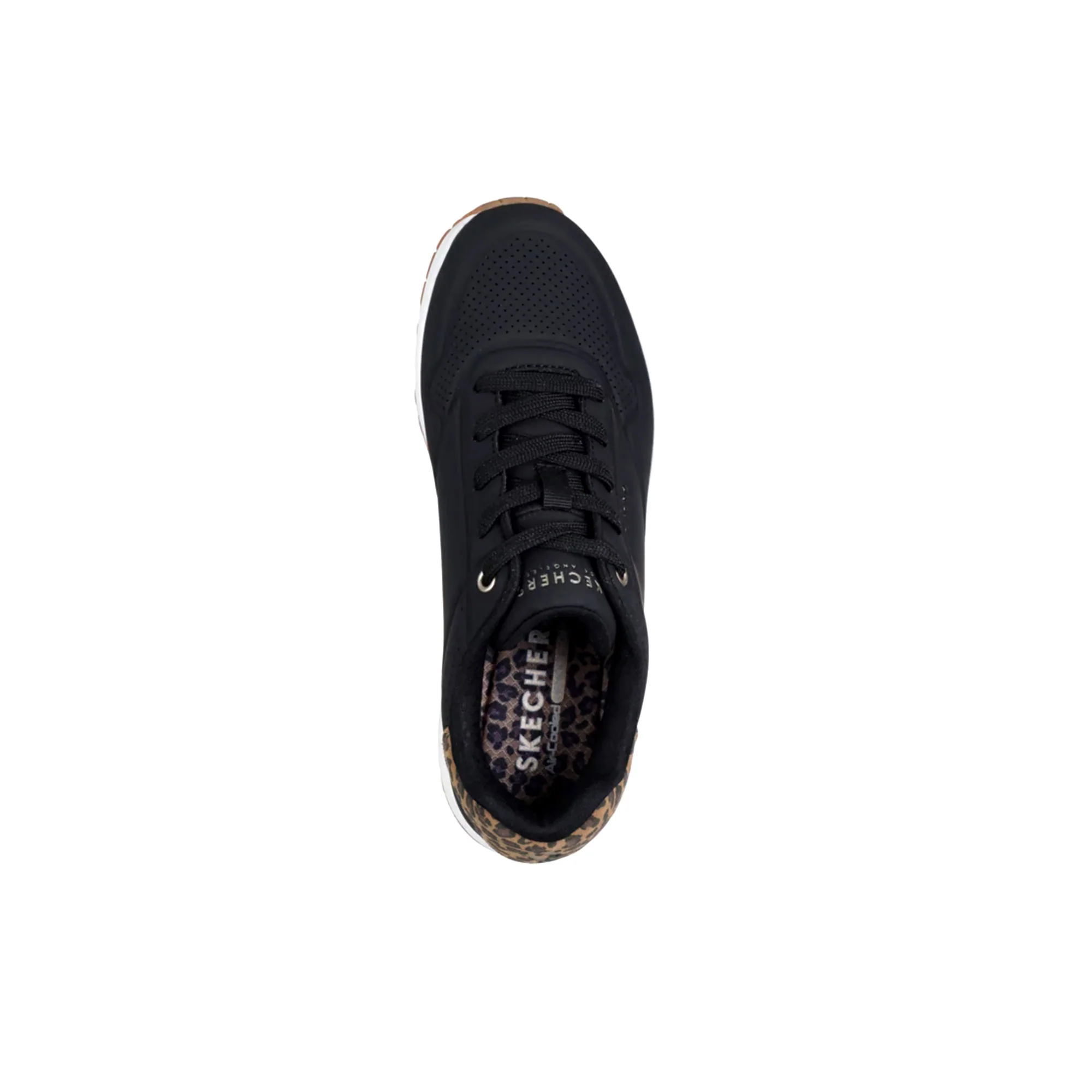 Sneakers Skechers donna uno jungle nite nero - Image 4