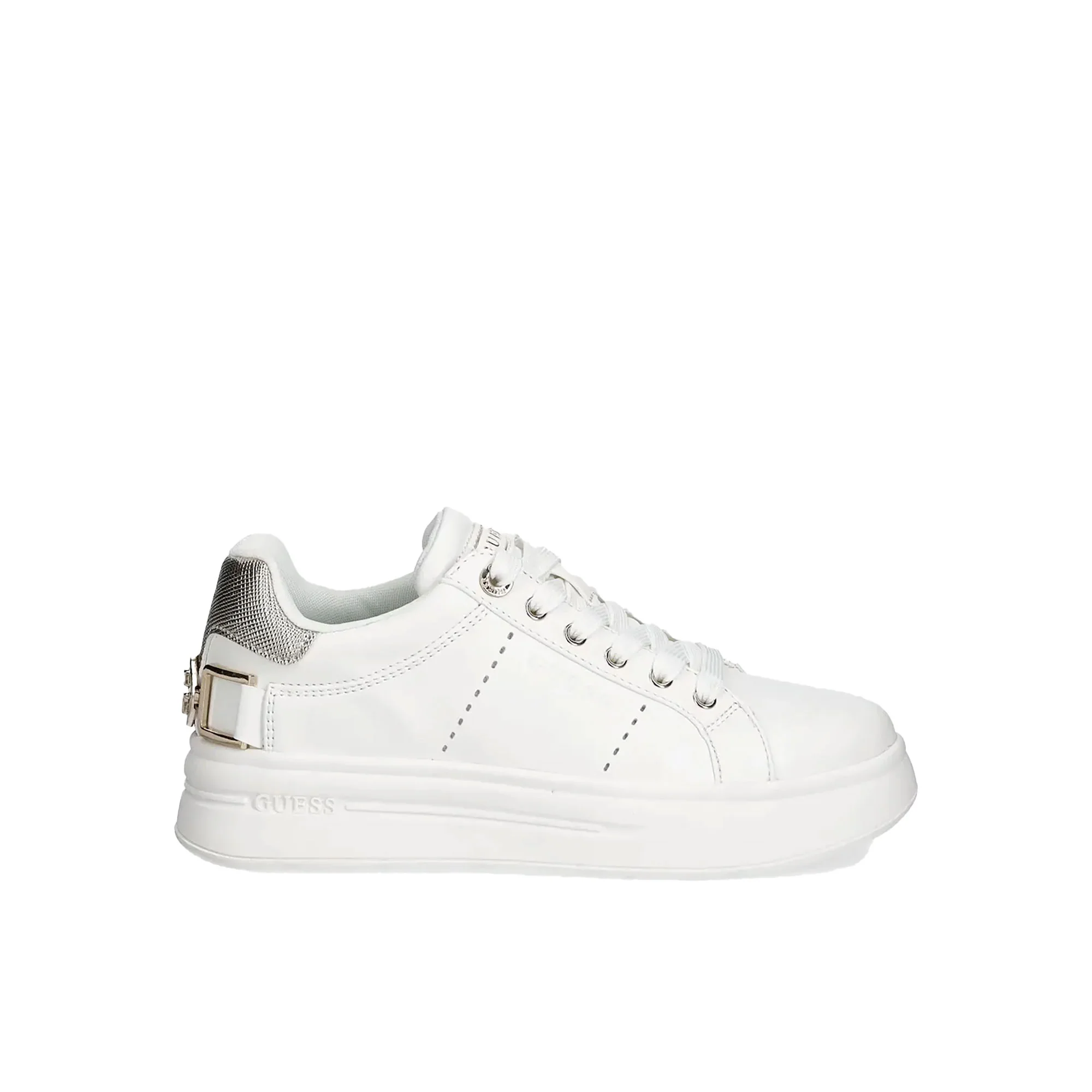 Sneakers Guess Donna wesli bianco/argento