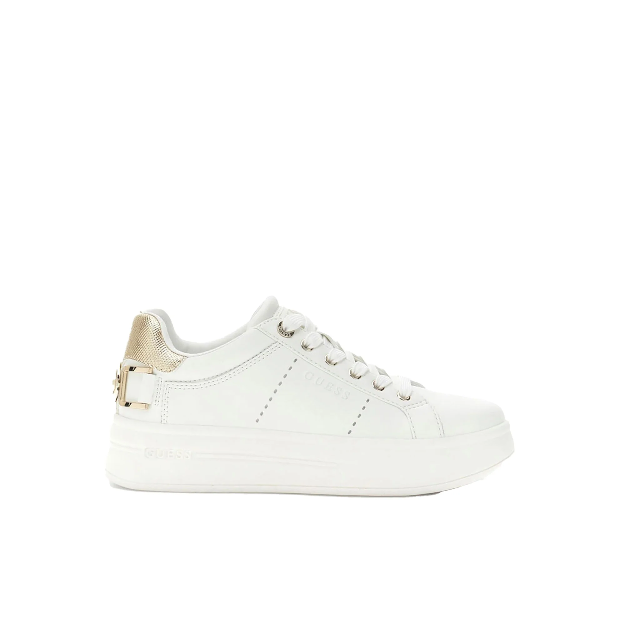 Sneakers Guess Donna wesli bianco/oro
