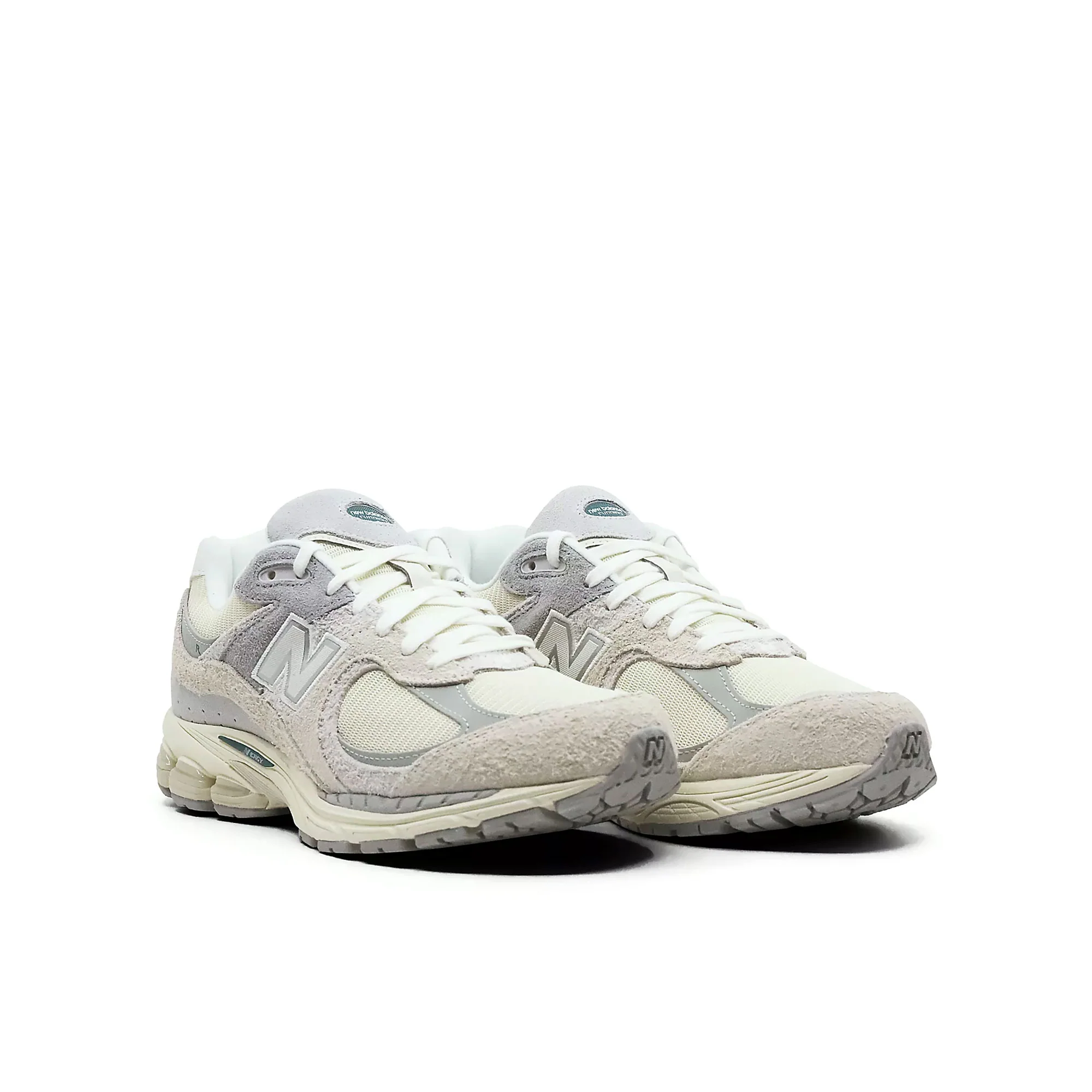 Sneakers M2002 suede e mesh panna - Image 3