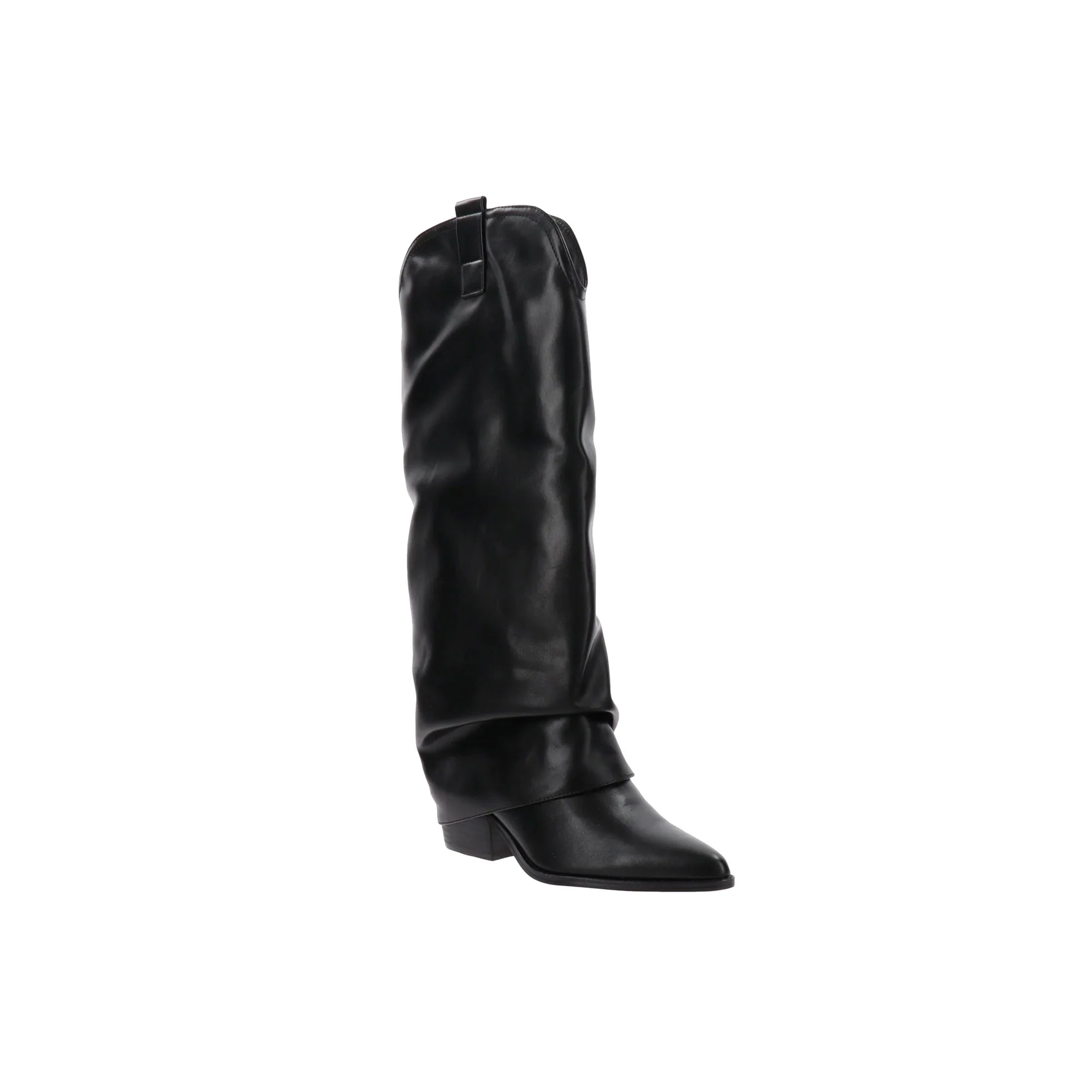 Stivali in ecopelle nero - Image 2
