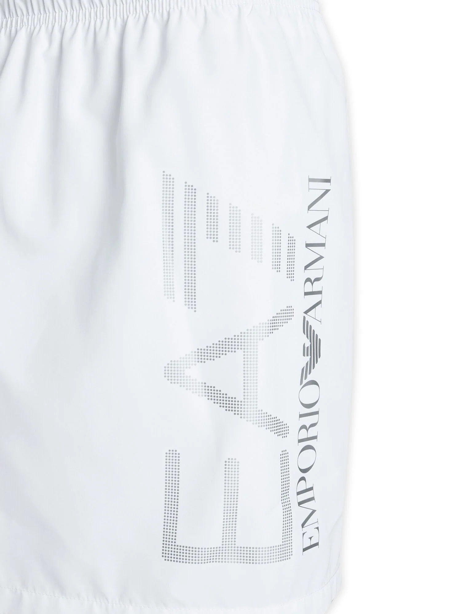 Boxer mare Swimming trunk EA7 Uomo con macro logo Bianco - Image 3