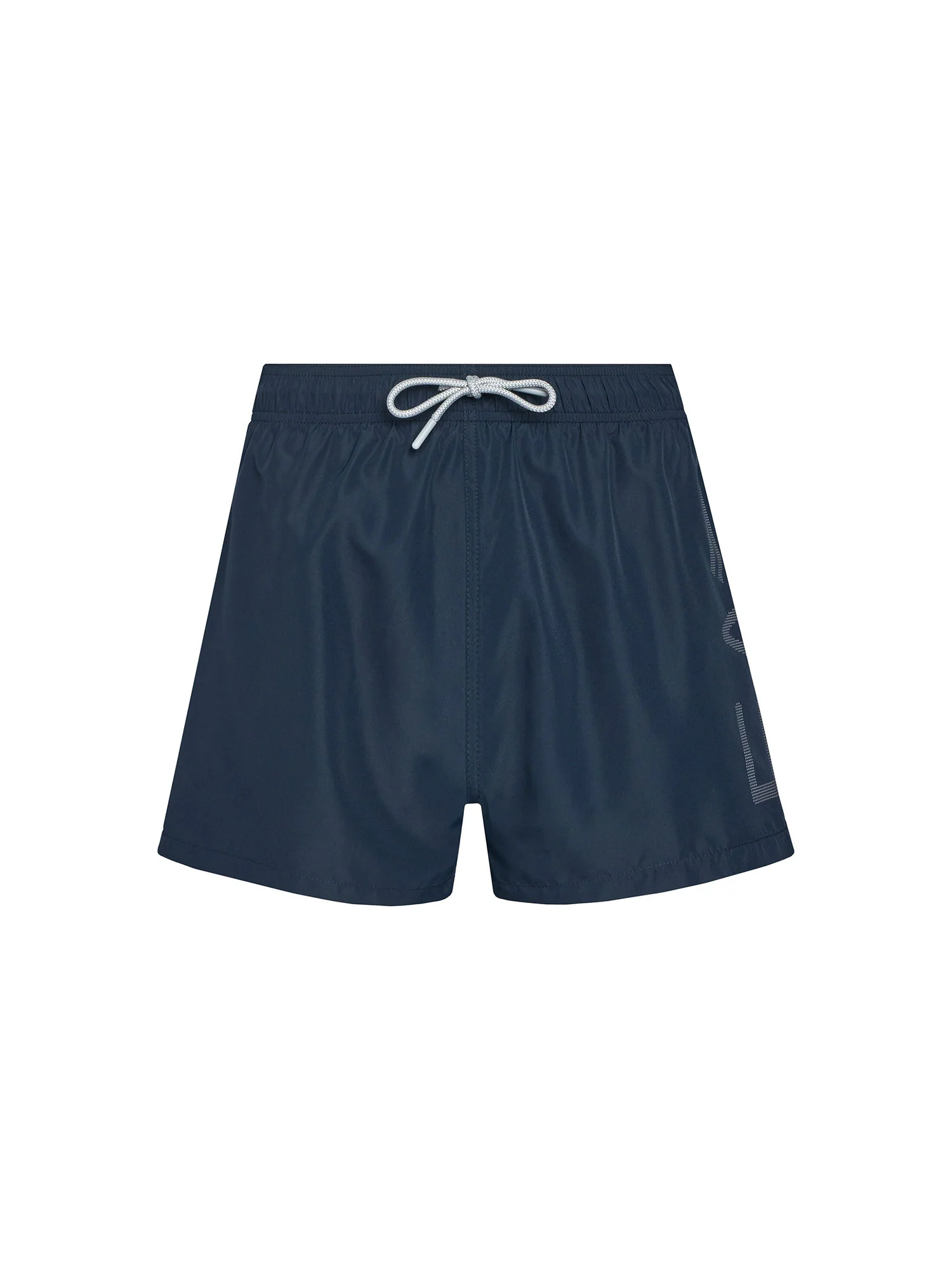 Boxer mare Swimming trunk EA7 Uomo con macro logo Blu/Argento - Image 3