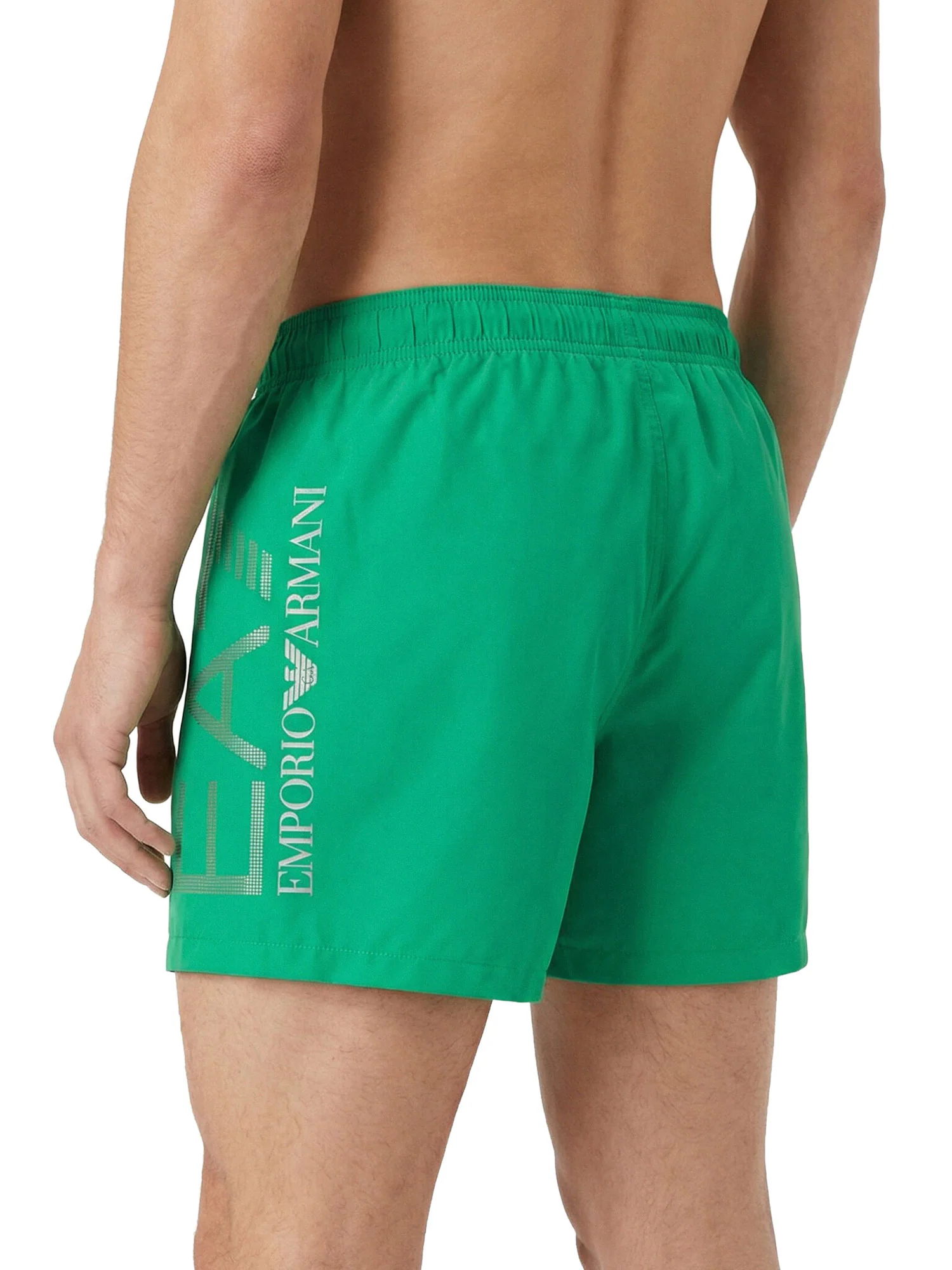 Boxer mare Swimming trunk EA7 Uomo con macro logo Verde - Image 2