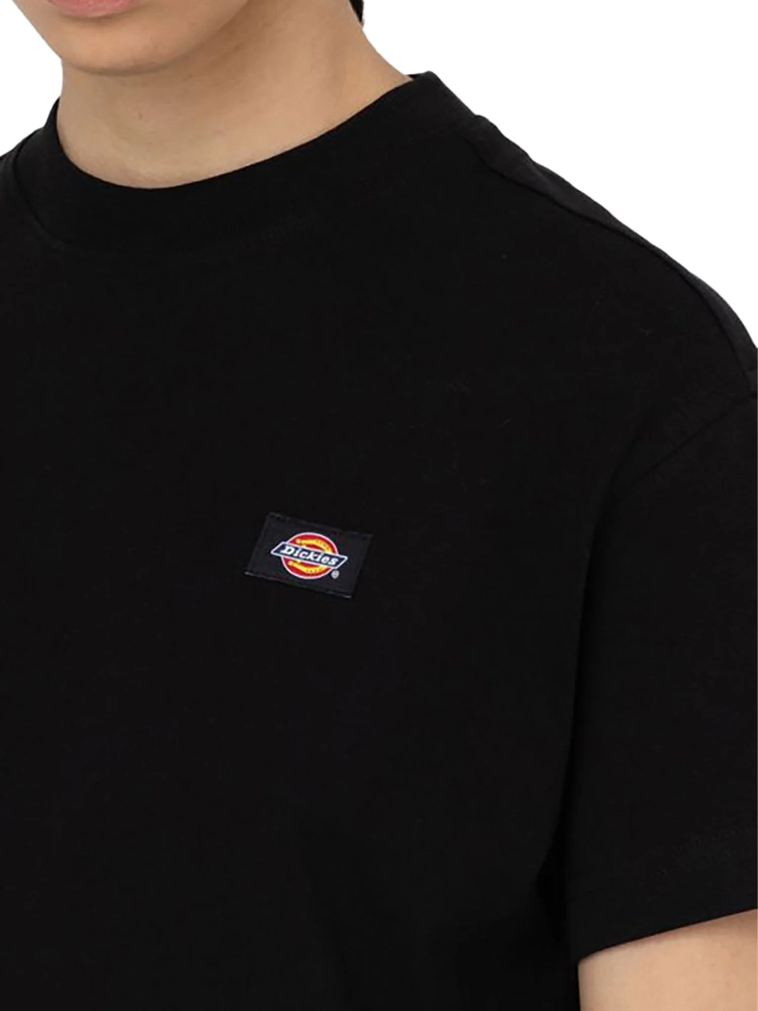 T-shirt a maniche corte Oakport Boxy nero - Image 3
