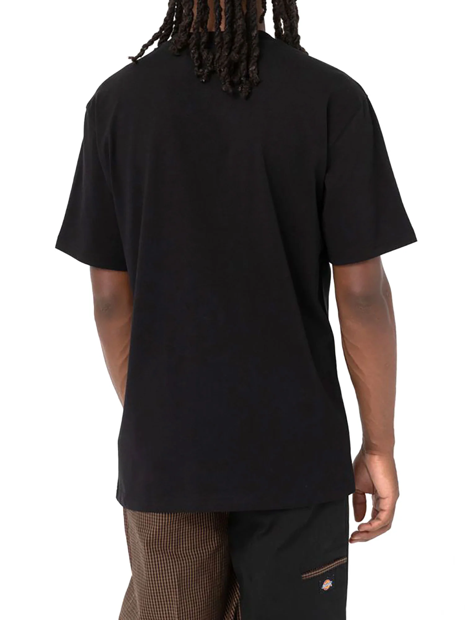 T-shirt con stampa posteriore nero - Image 3