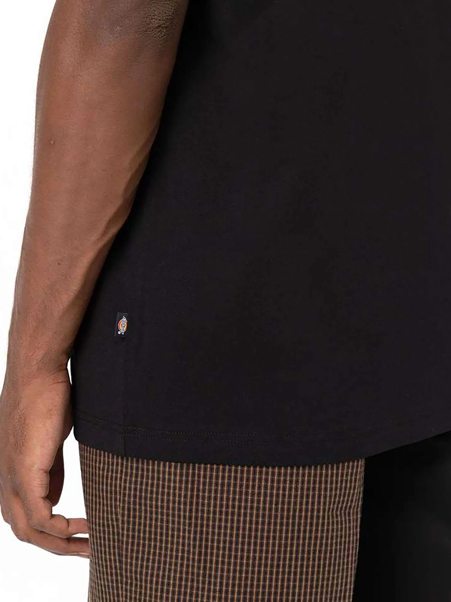 T-shirt con stampa posteriore nero - Image 4