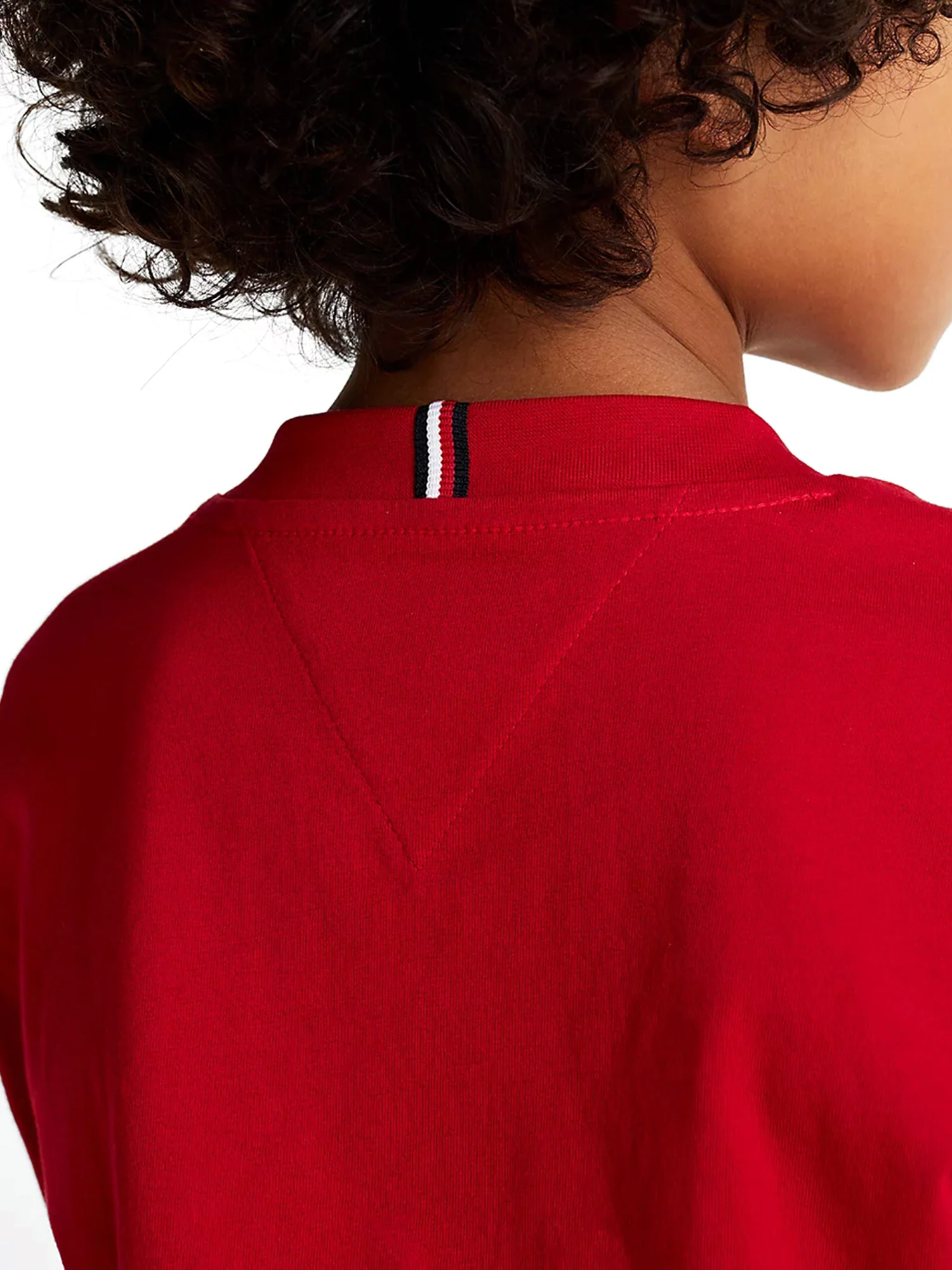 T-shirt kids essential con bandierina rosso - Image 3