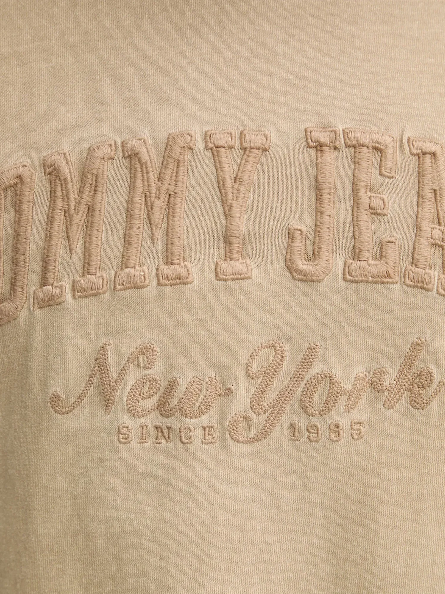 T-shirt logo varsity vintage beige - Image 4