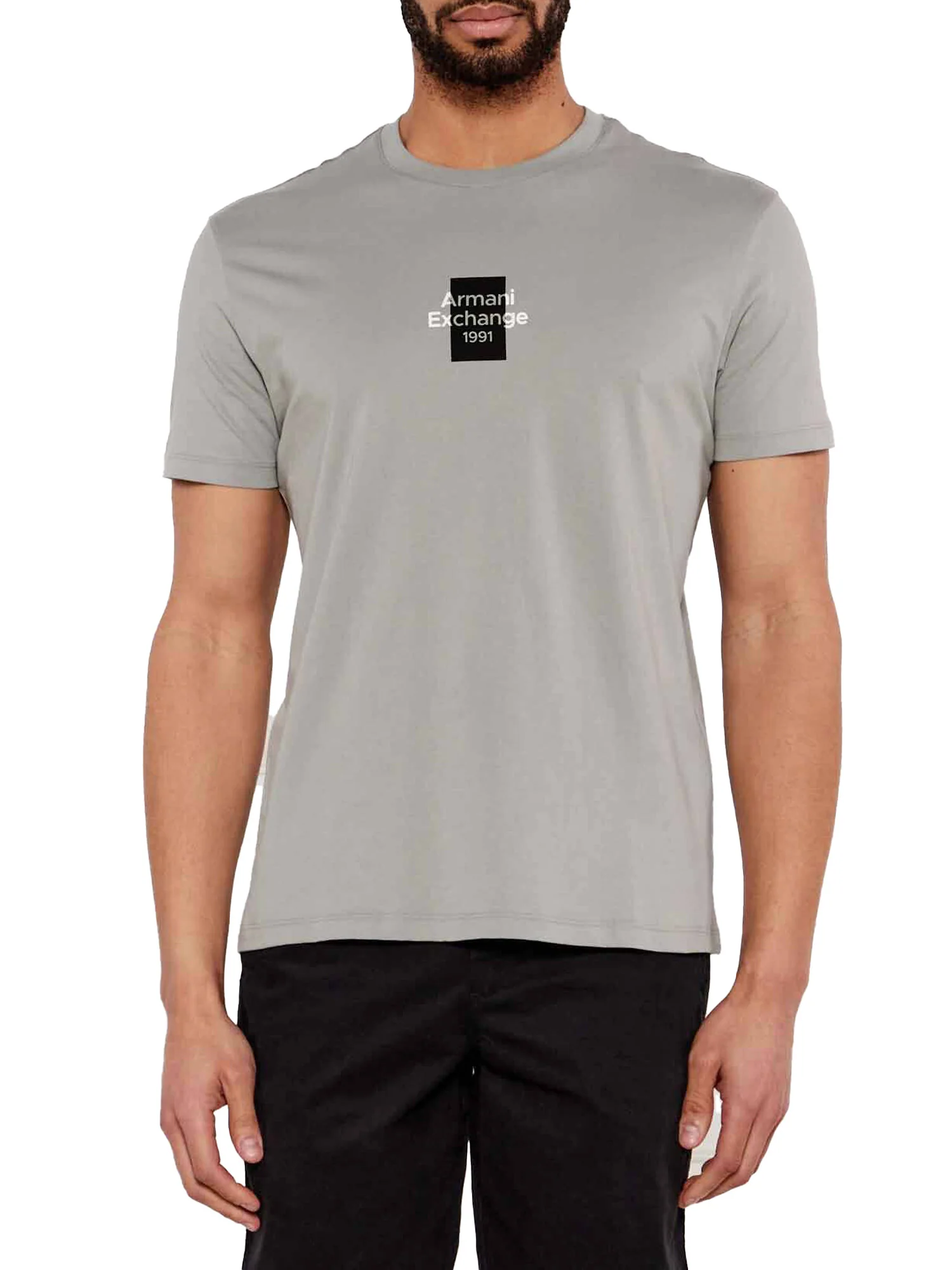T-shirt manica corta AX 1991 grigio
