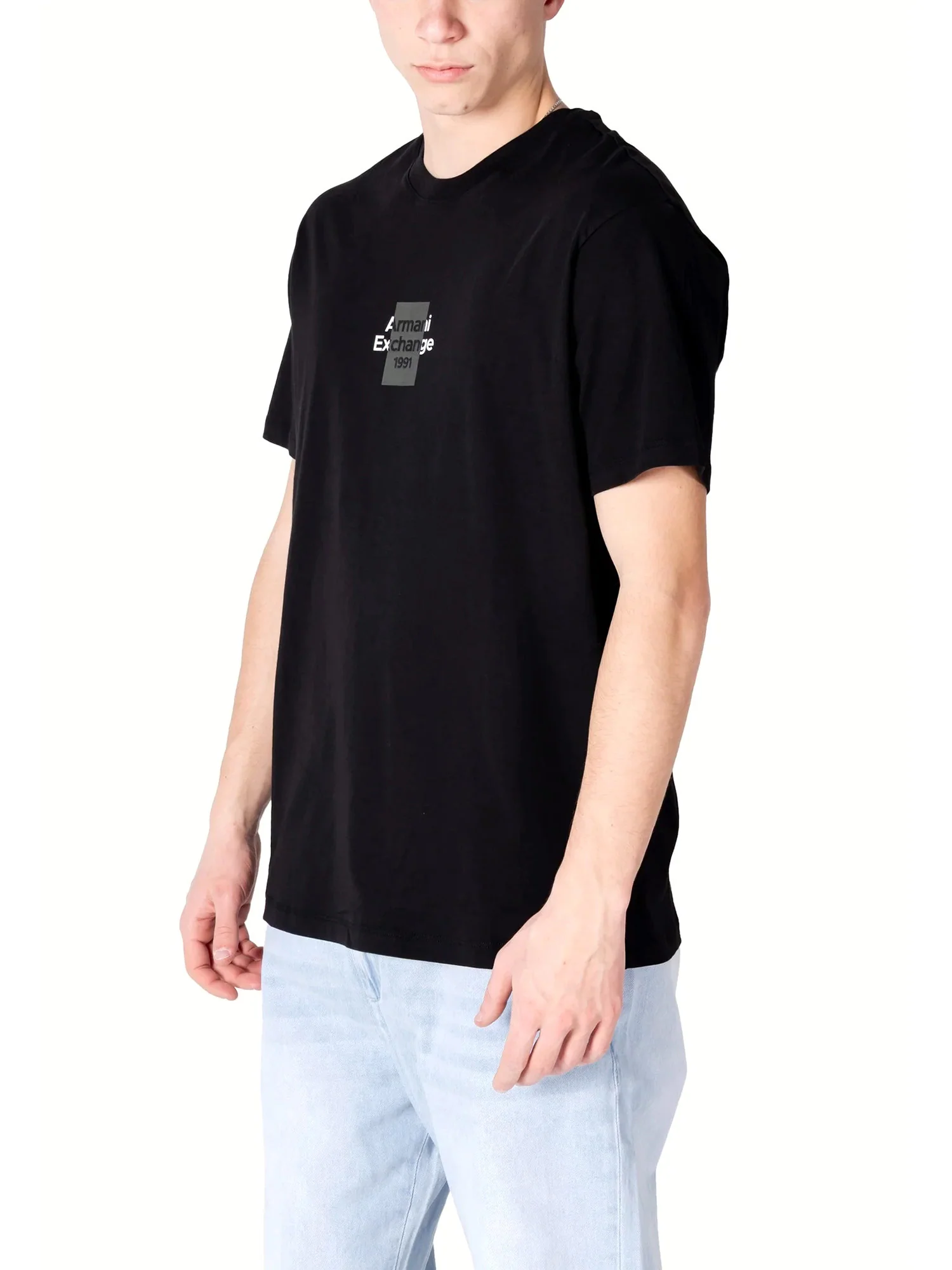 T-shirt manica corta AX 1991 nero - Image 2