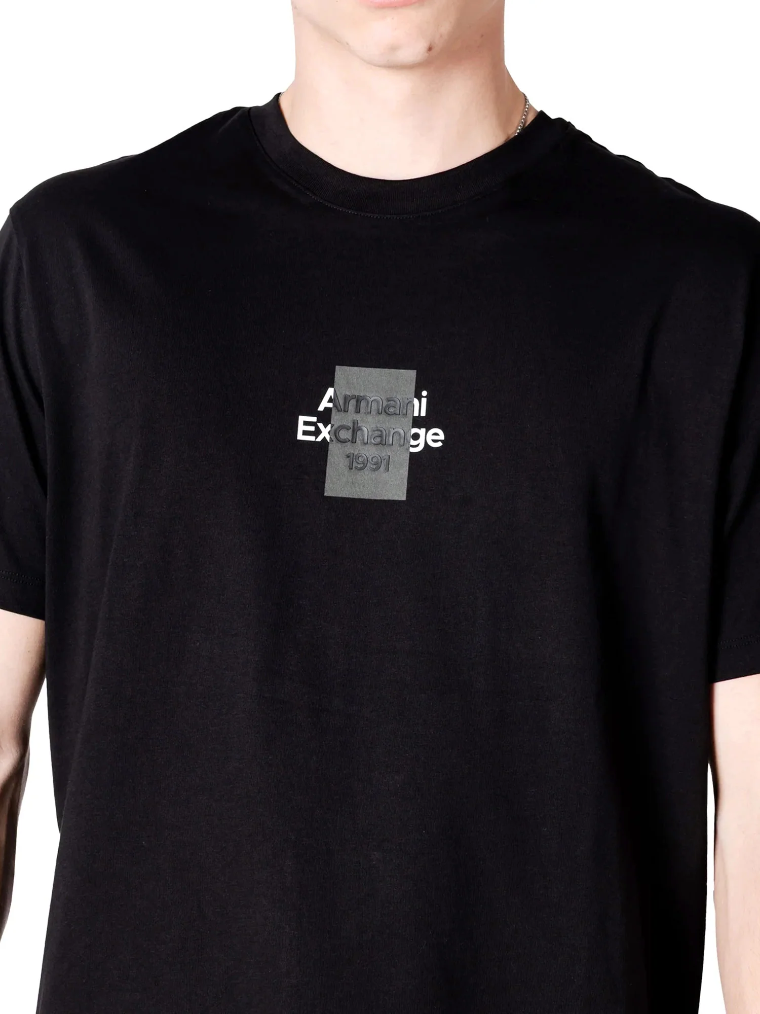 T-shirt manica corta AX 1991 nero - Image 3