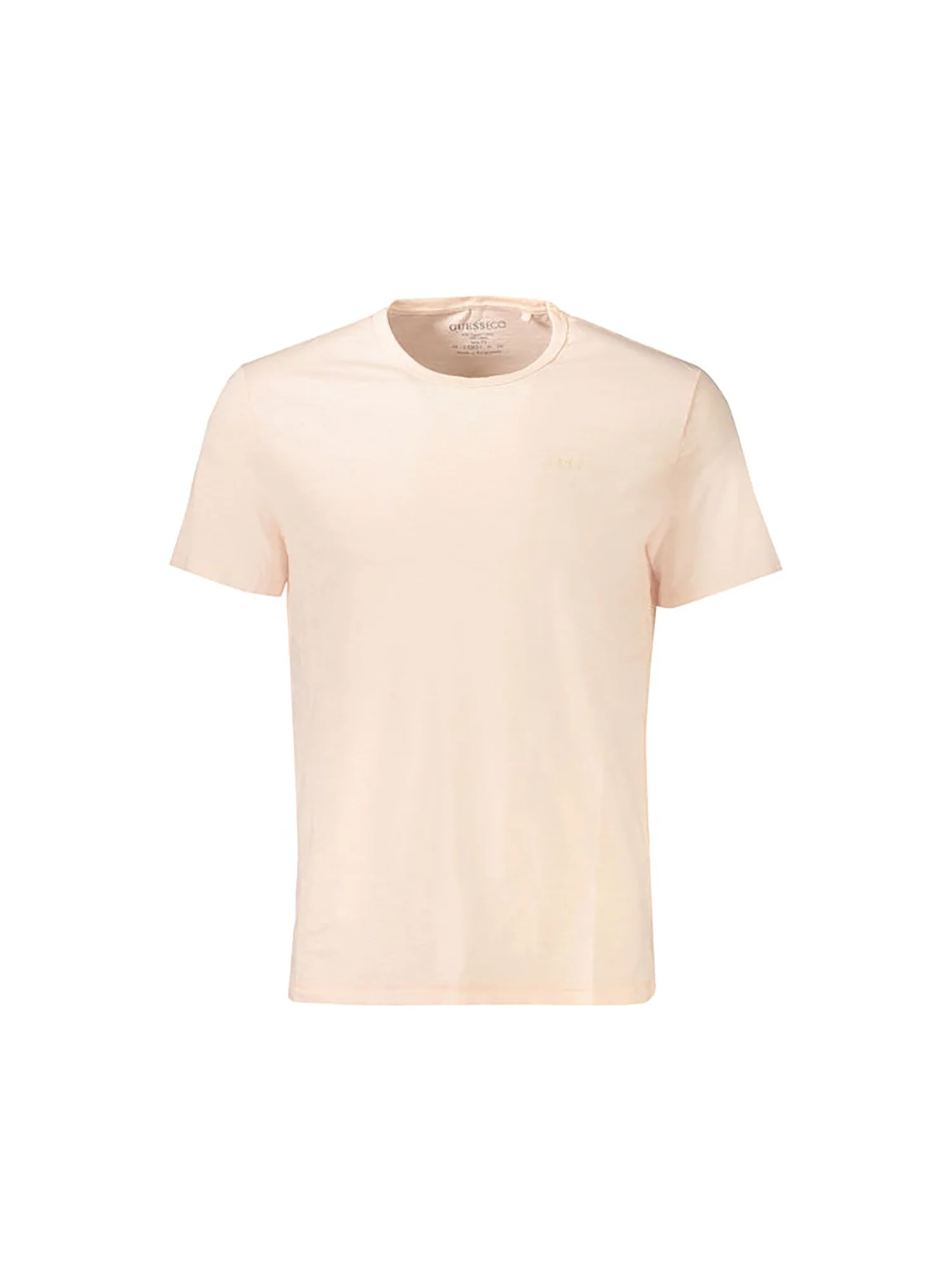 T-shirt manica corta dyed embro salmone