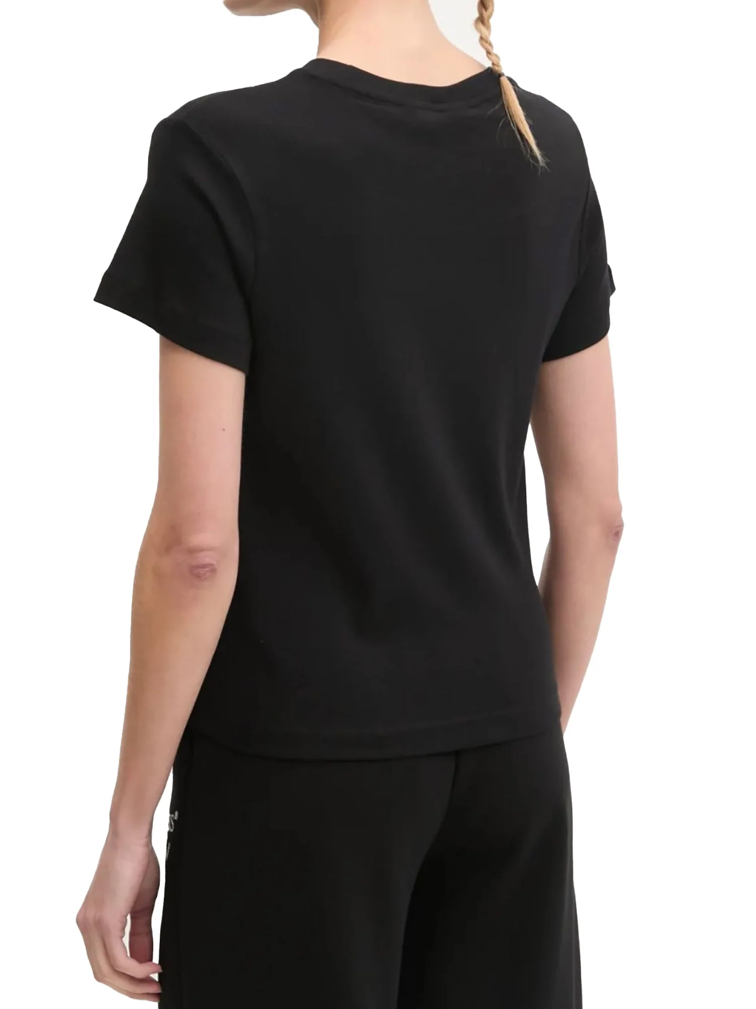 T-shirt manica corta Gelsey nero - Image 2