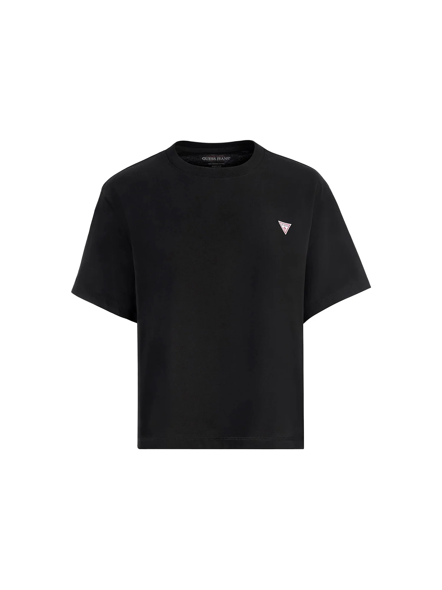 T-shirt manica corta mini logo triangolo nero - Image 4