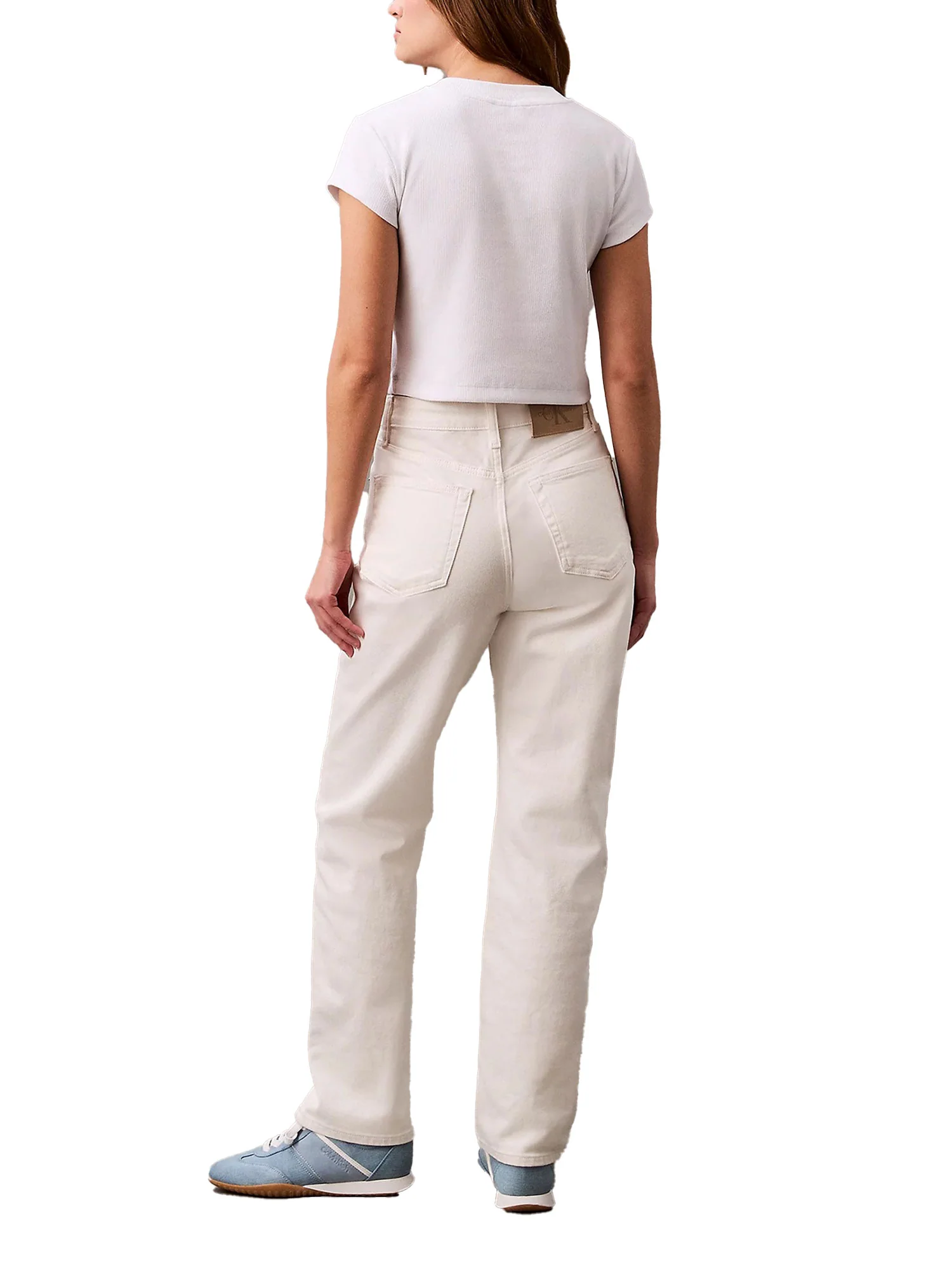 T-shirt manica corta monogram baby bianco - Image 3