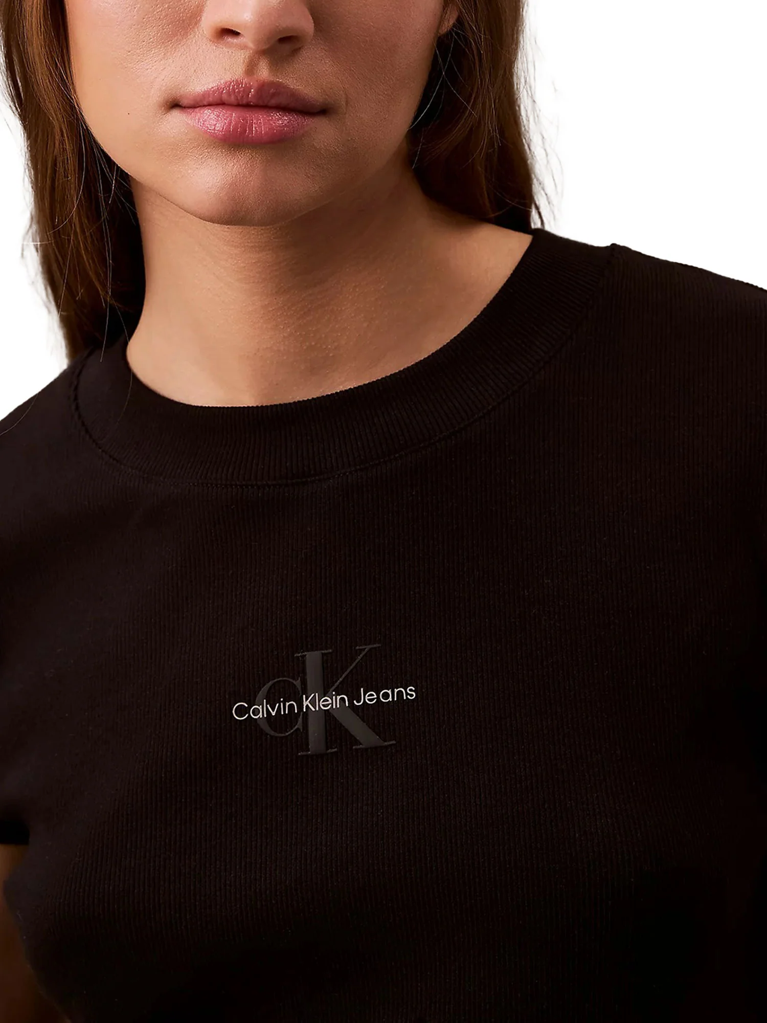 T-shirt manica corta monogram baby nero - Image 3