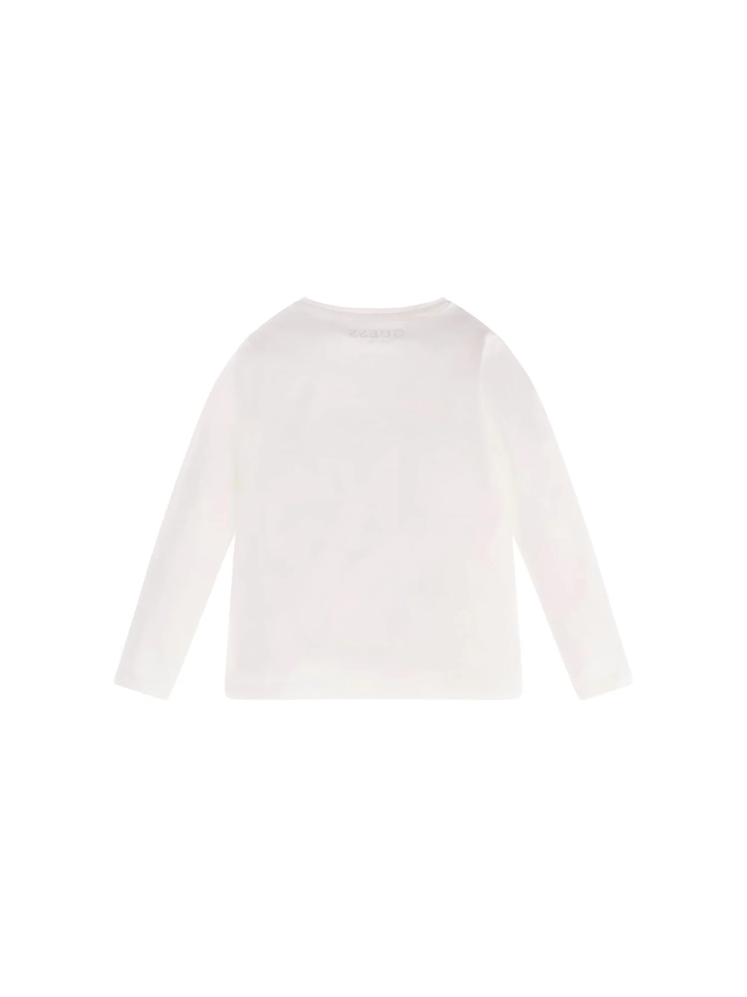 T-shirt manica lunga con Teddy bianco - Image 2