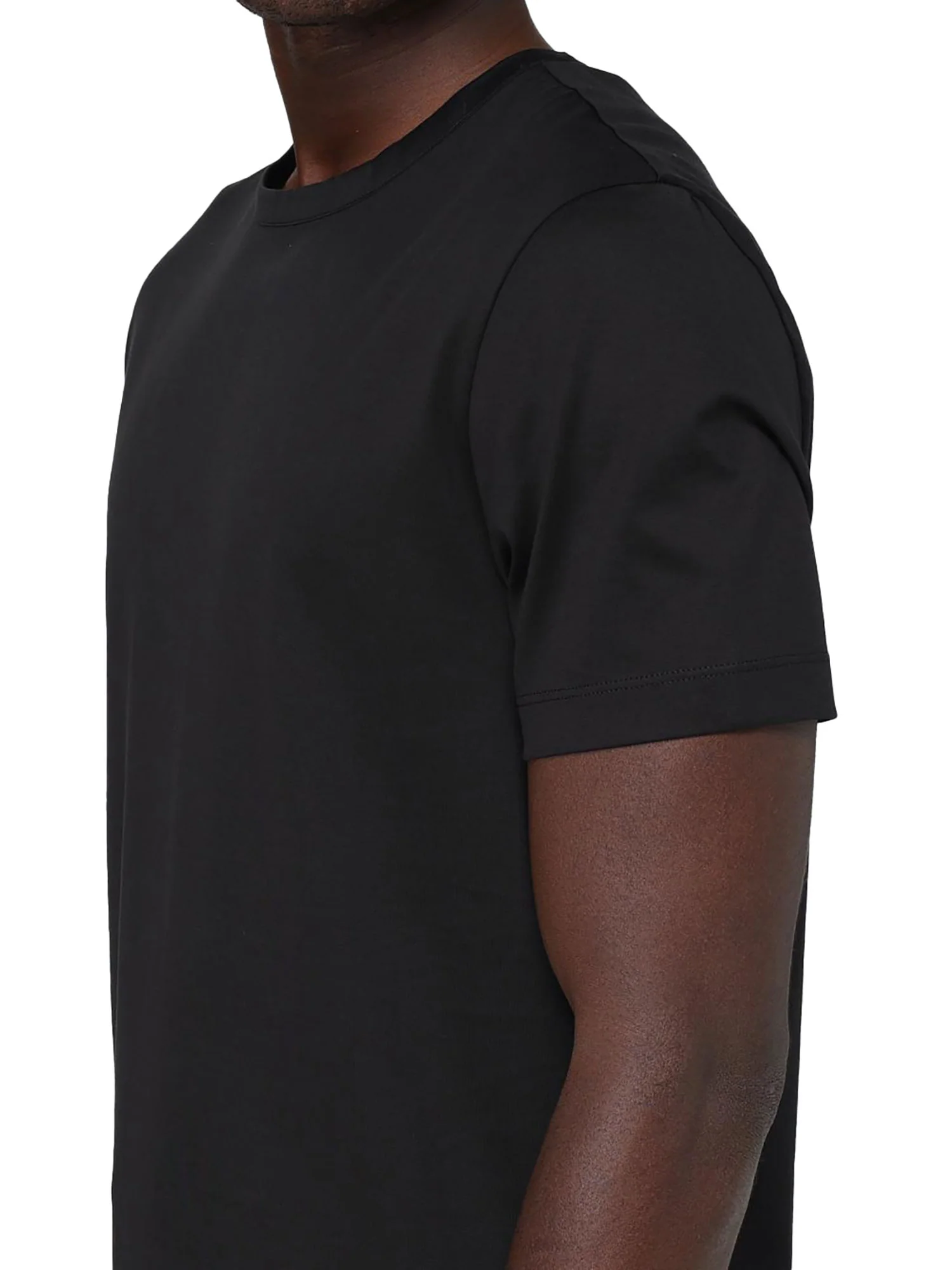 T-shirt manica corta basic nero - Image 3