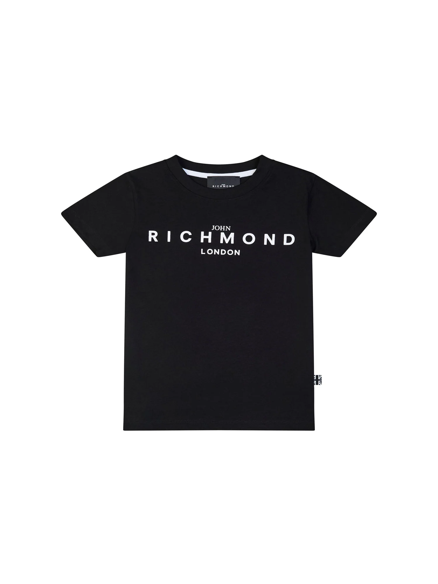 T-shirt maniche corte plogus nero/bianco