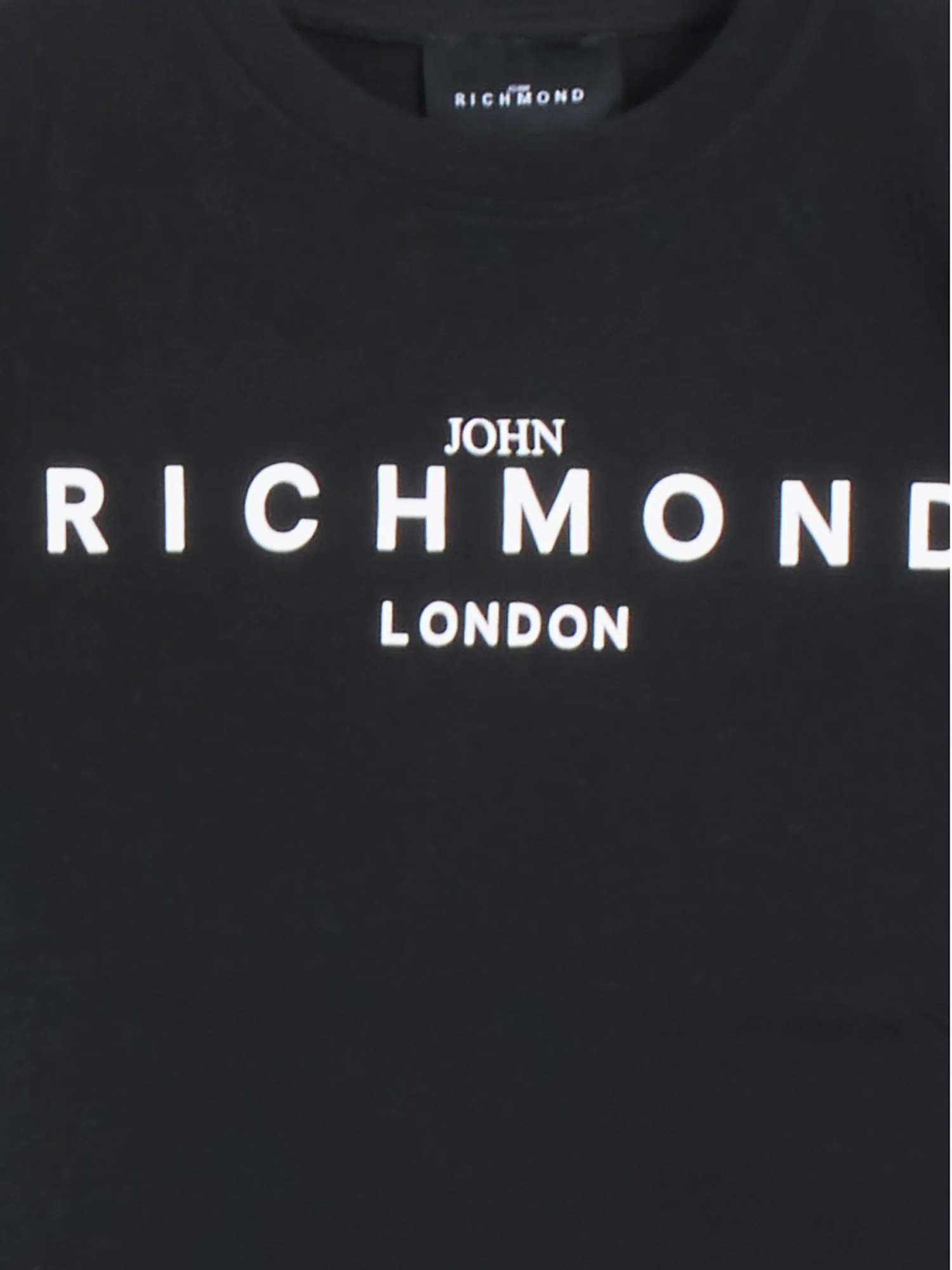 T-shirt maniche corte plogus nero/bianco - Image 3