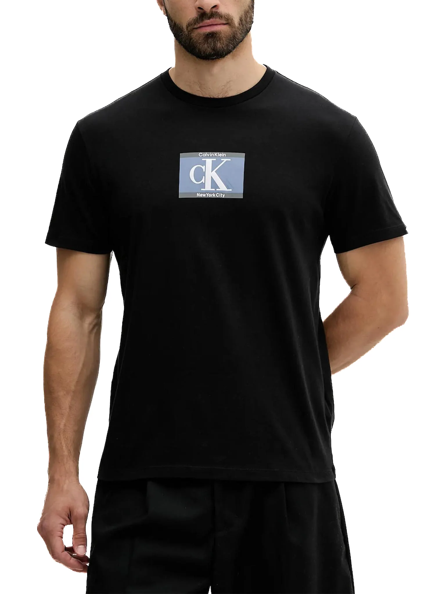 T-shirt Calvin Klein New York City nero
