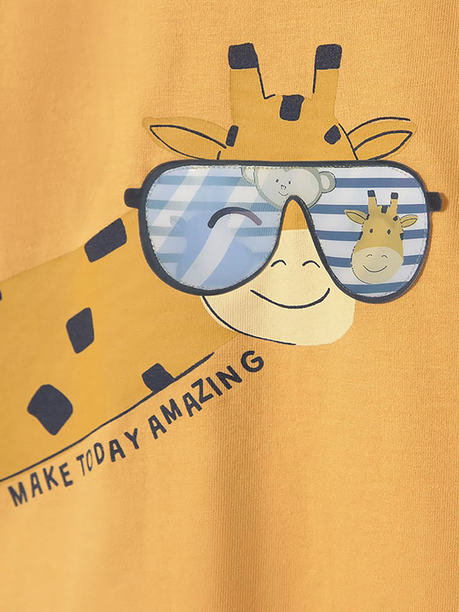T-shirt Mayoral Bambino amazing giraffe pesca - Image 3