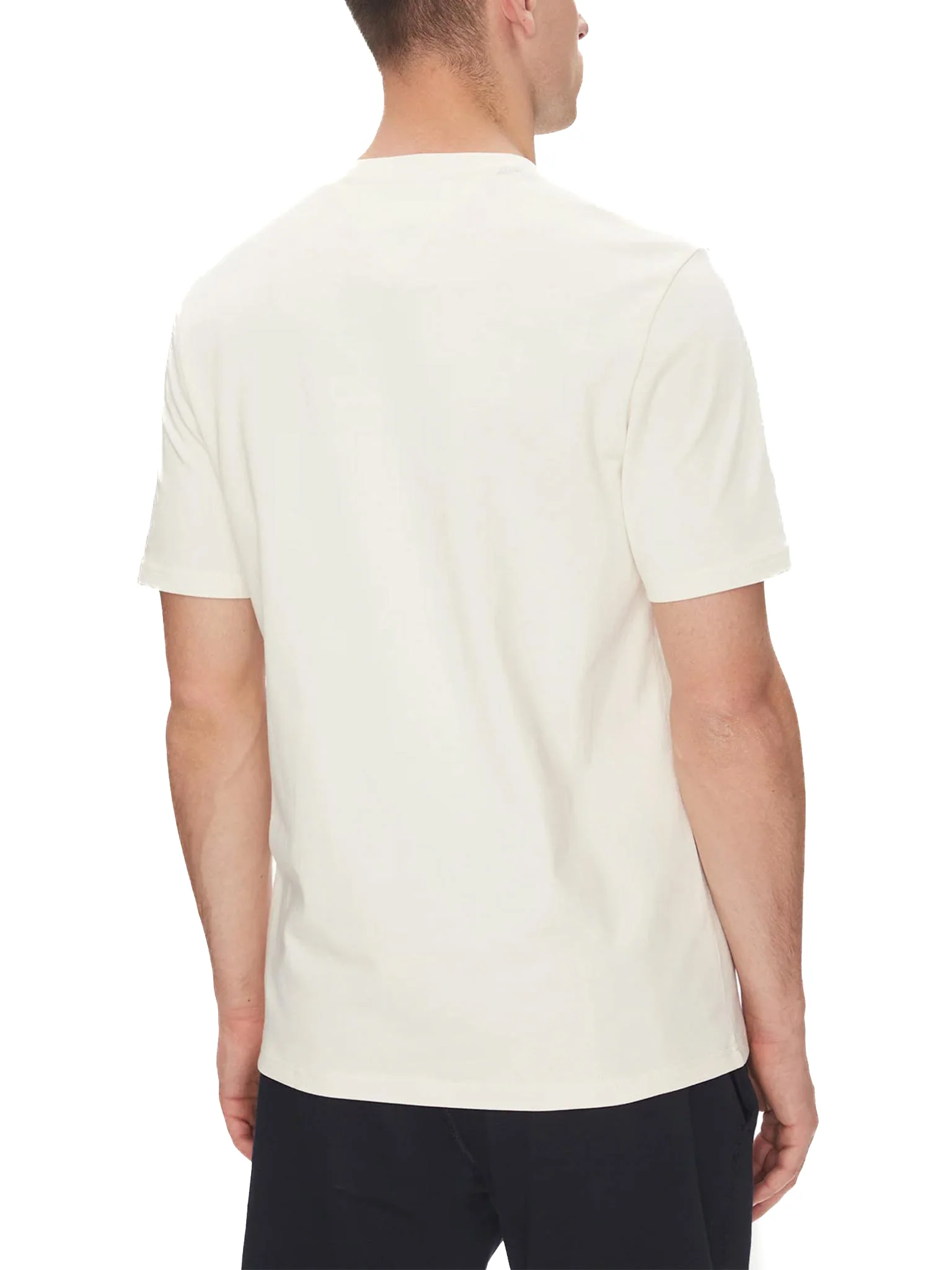 T-shirt Tommy Hilfiger con bandiera avorio - Image 2