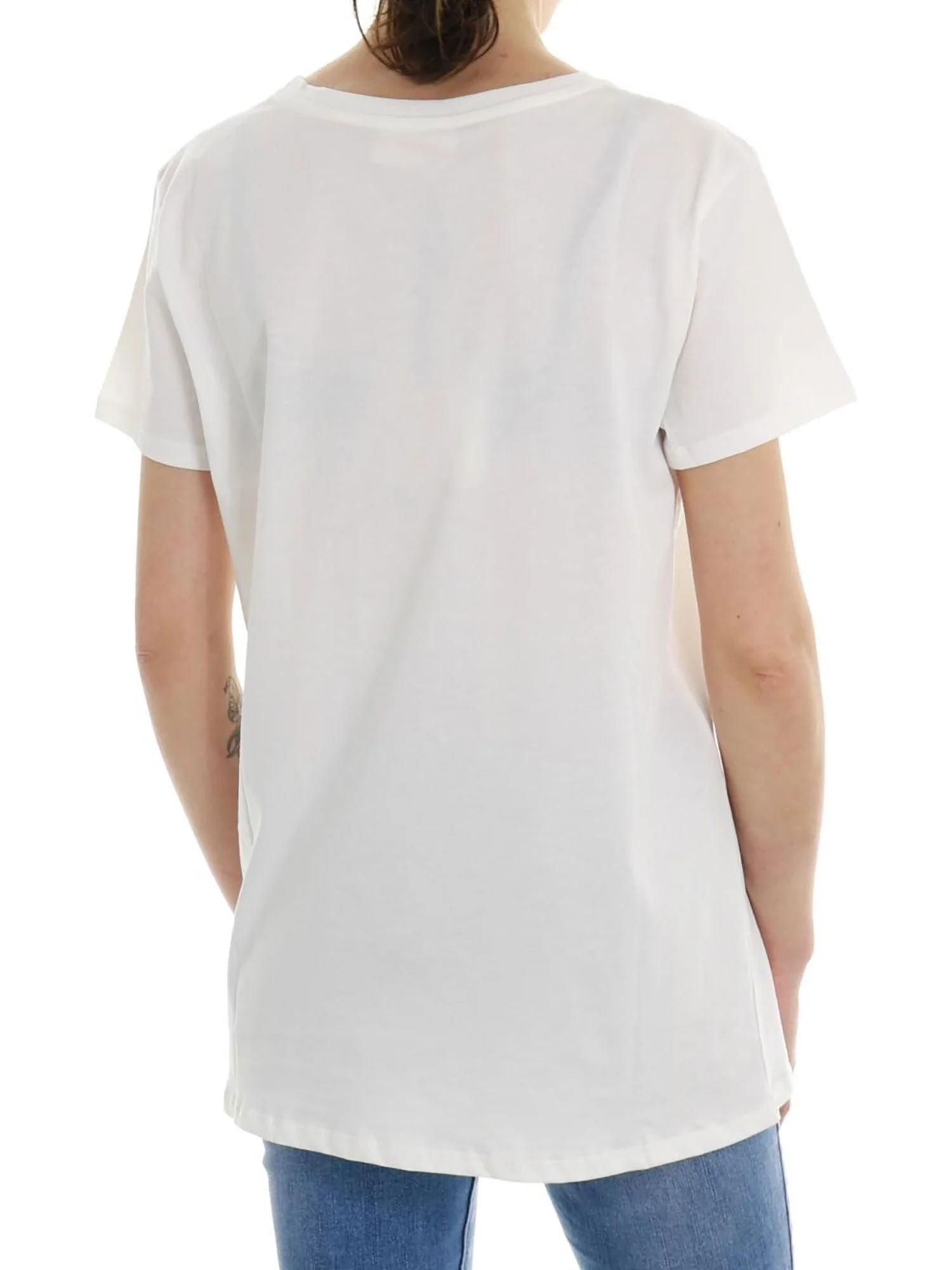 T-shirt manica corta Anche meno bianco - Image 4