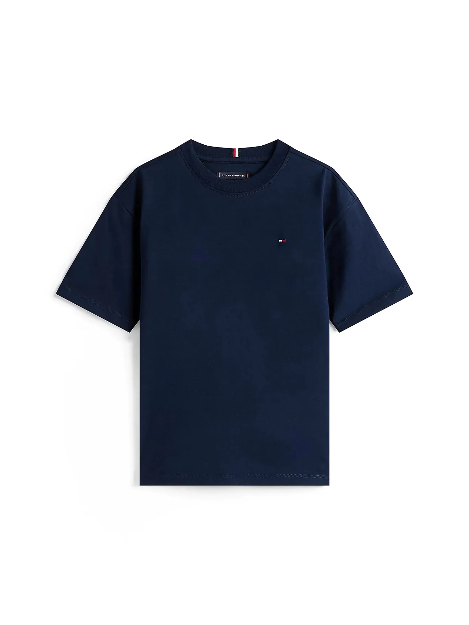 T-shirt manica corta Tommy Hilfiger ragazzo archive fit essential blu