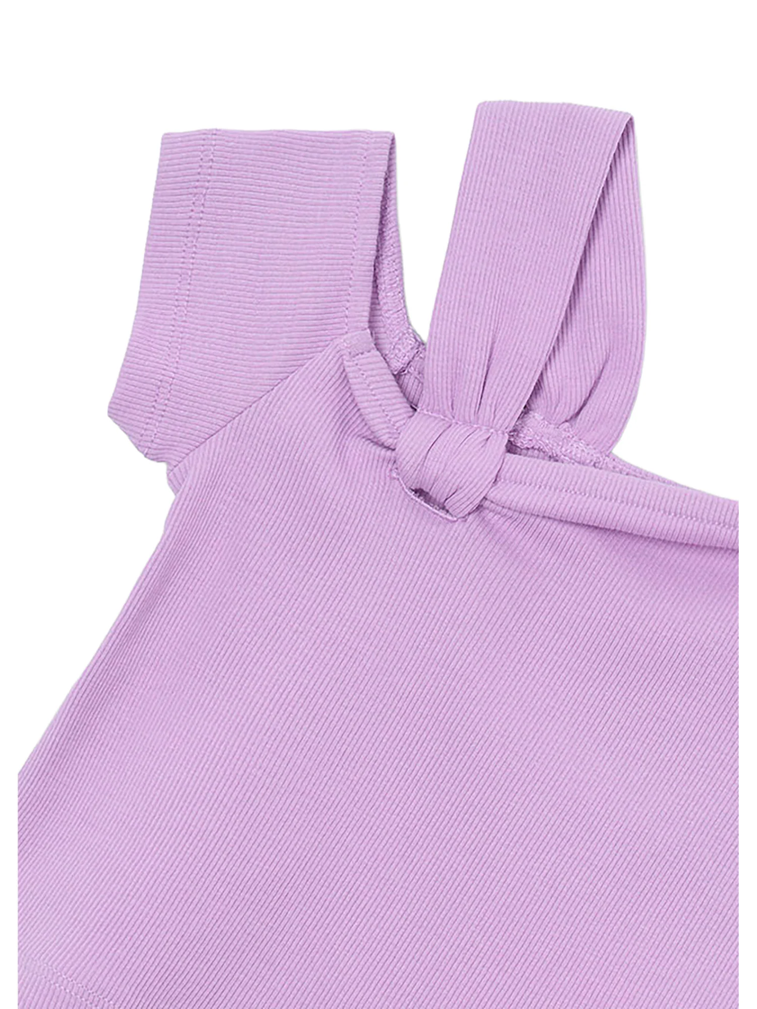 T-shirt Mayoral Bambina asimmetrica lilla - Image 3