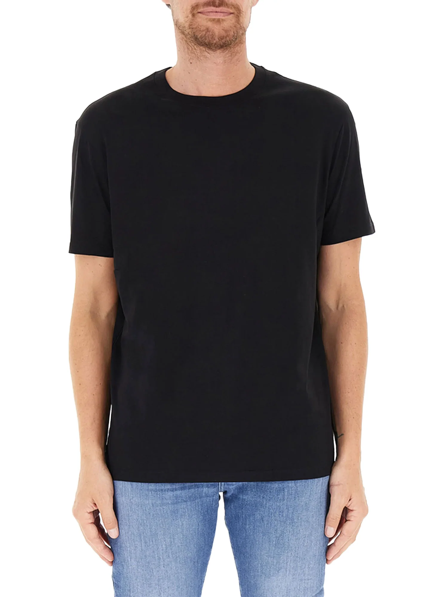 T-shirt Armani Exchange Uomo manica corta basic nero