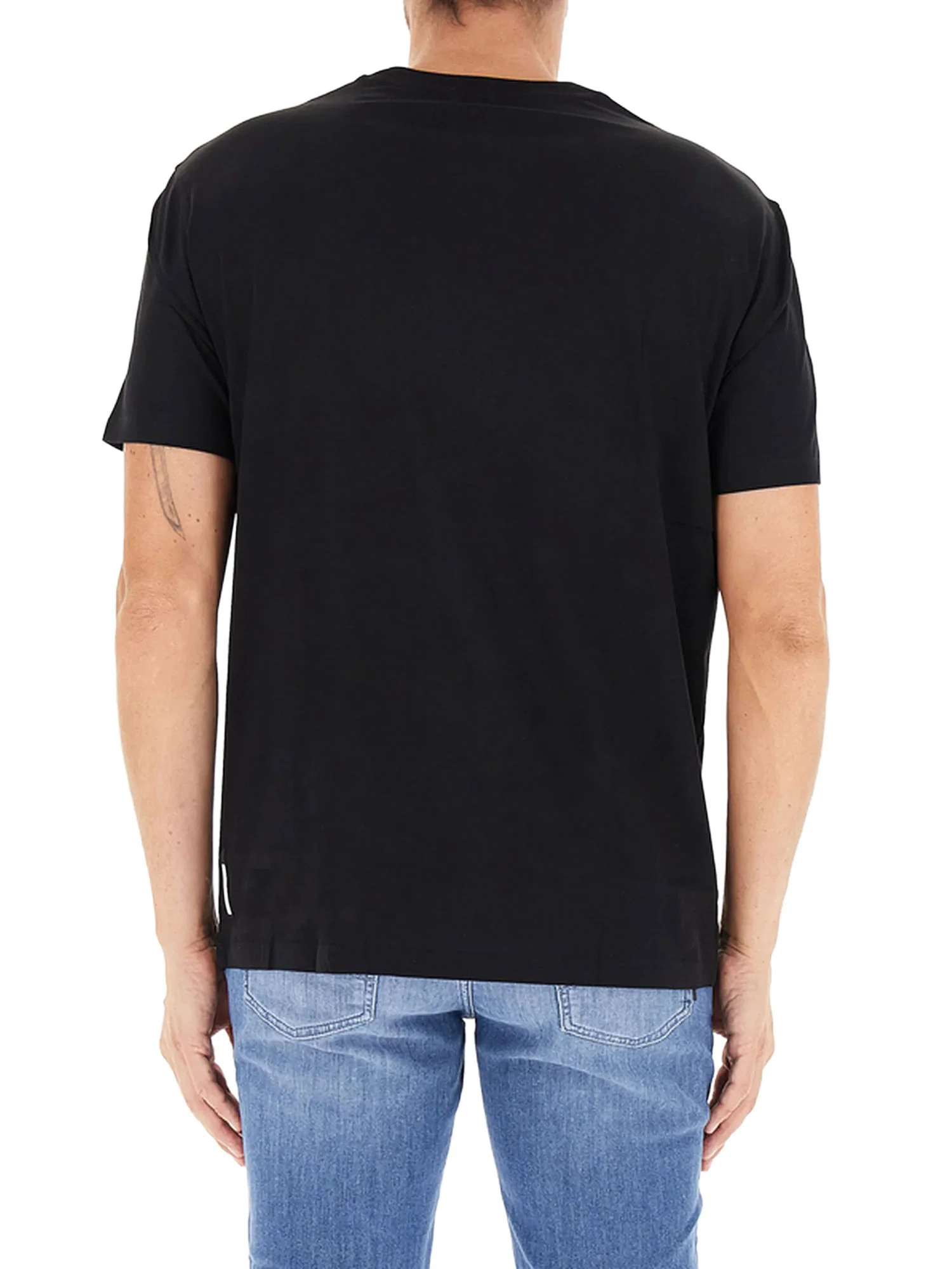 T-shirt Armani Exchange Uomo manica corta basic nero - Image 2