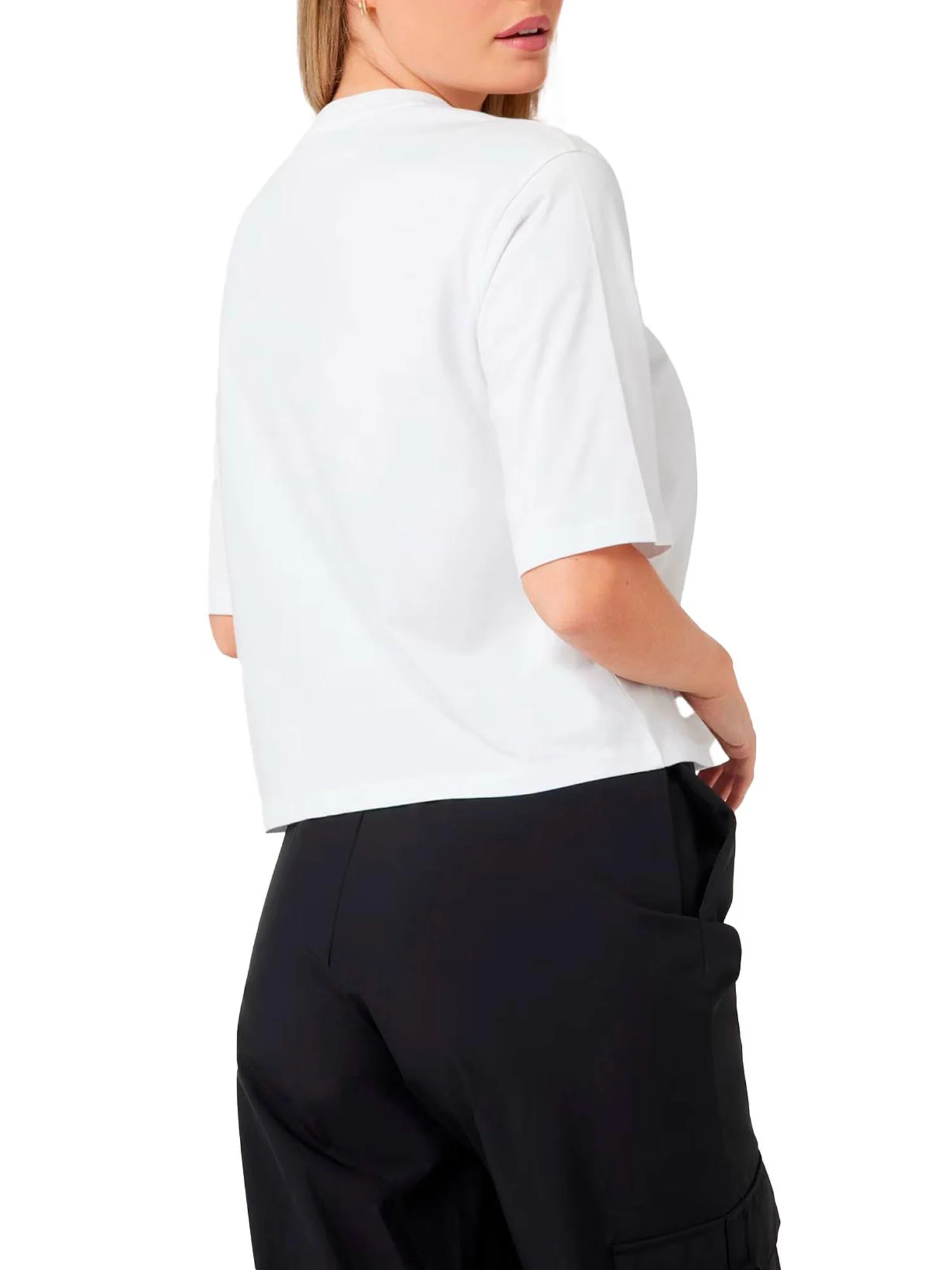 T-shirt Guess Donna boxy aurelie bianco - Image 2