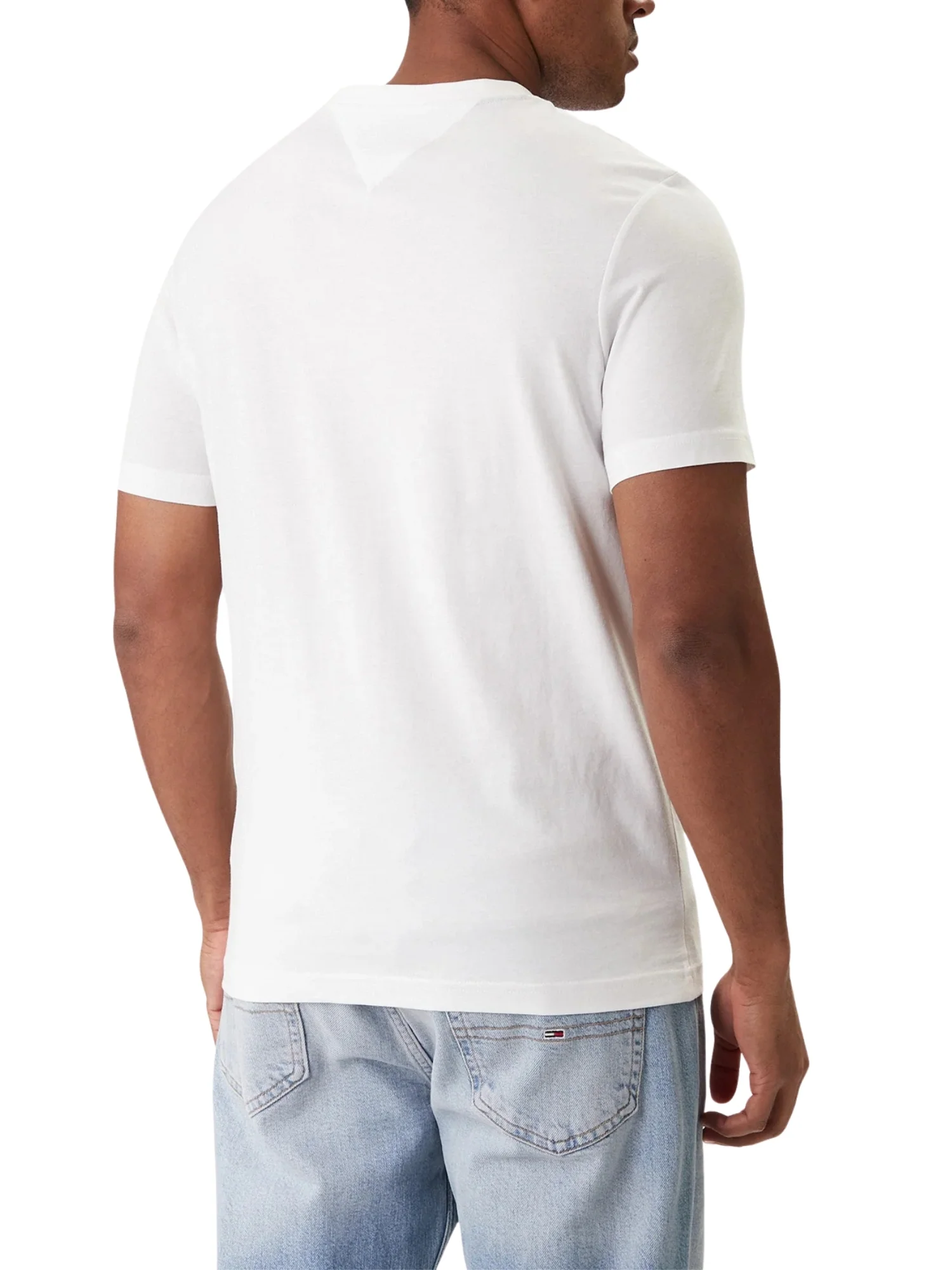 T-shirt con maniche corte Tommy Hilfiger modello brand love bianco - Image 2