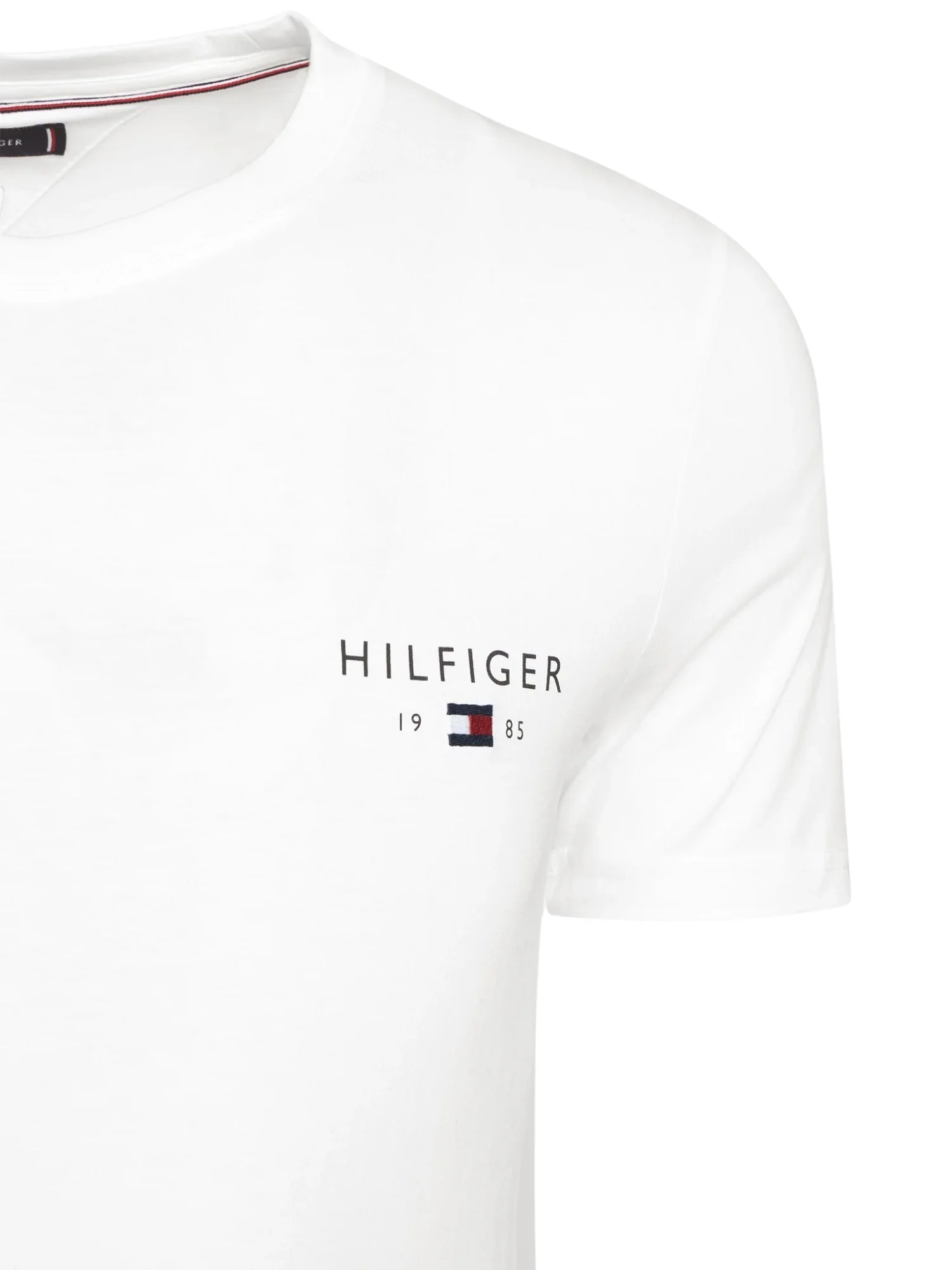 T-shirt con maniche corte Tommy Hilfiger modello brand love bianco - Image 4