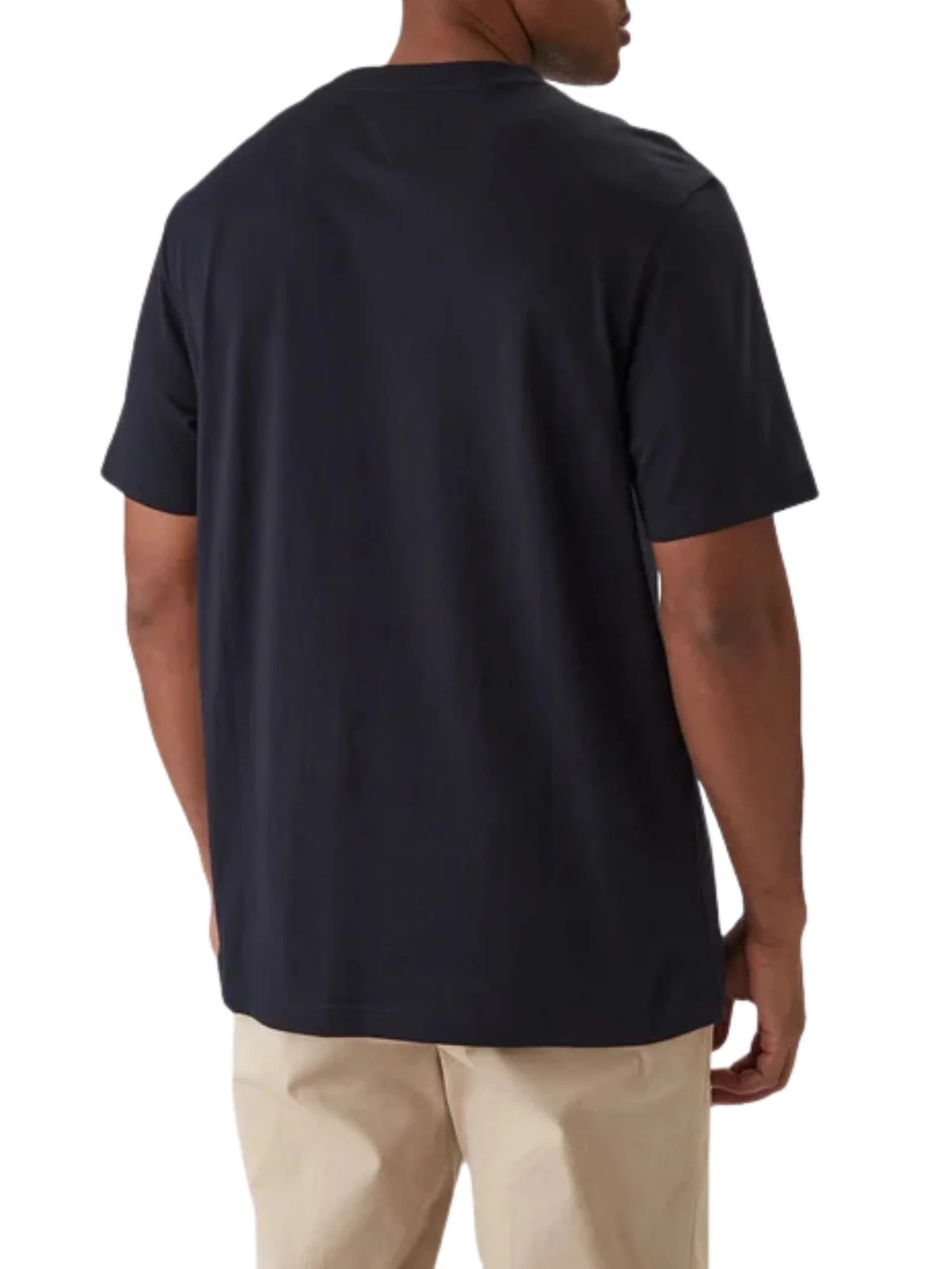 T-shirt con maniche corte Tommy Hilfiger modello brand love blu - Image 2
