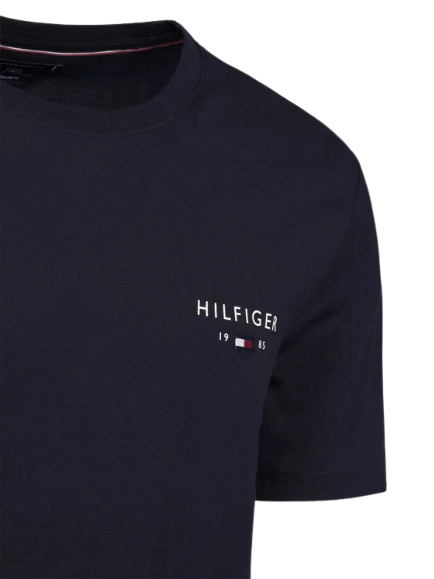 T-shirt con maniche corte Tommy Hilfiger modello brand love blu - Image 4