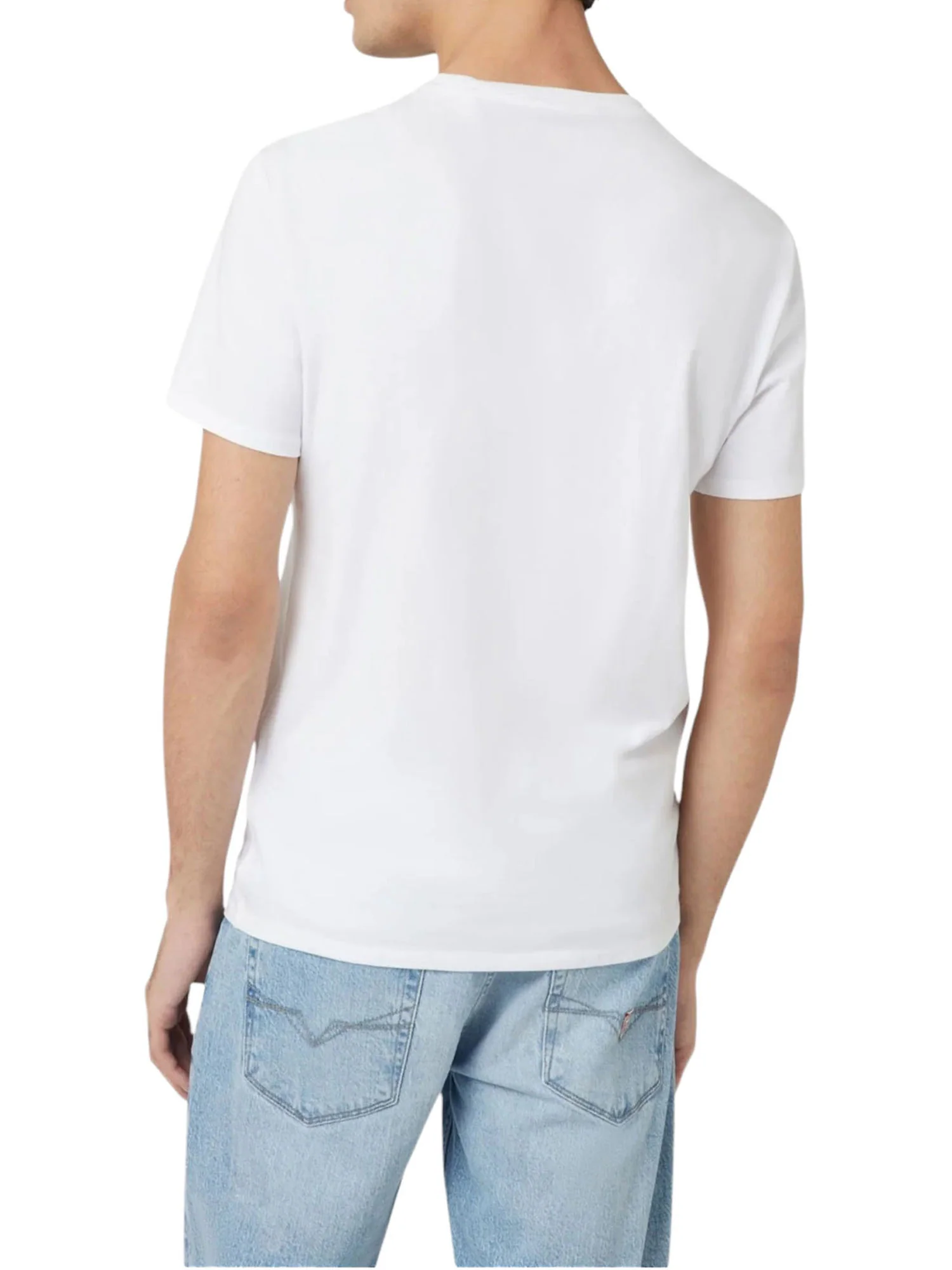 T-shirt Guess Uomo manica corta core 
 bianco - Image 2