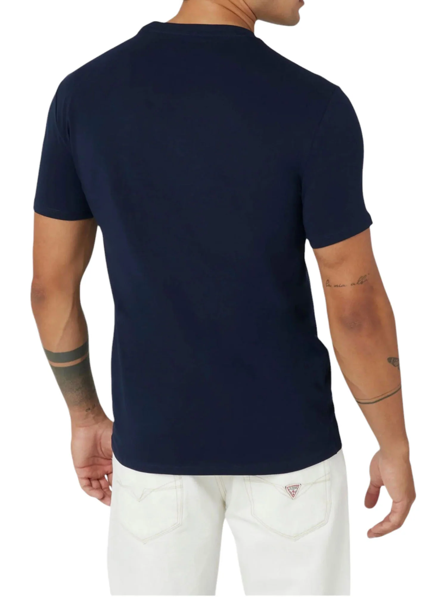 T-shirt Guess Uomo manica corta core 
 blu - Image 2