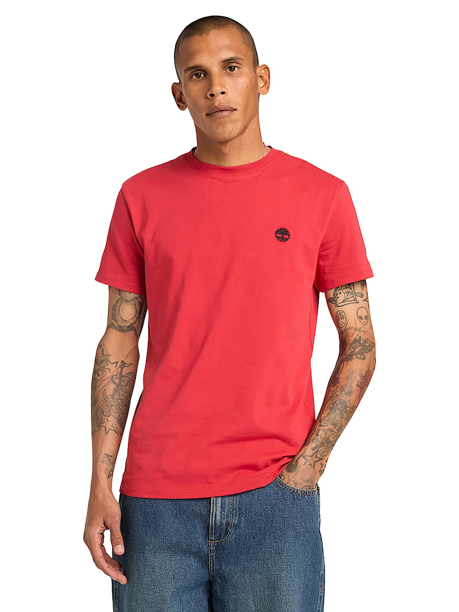 T-shirt Timberland uomo manica corta Dunstan River american beauty - Image 5