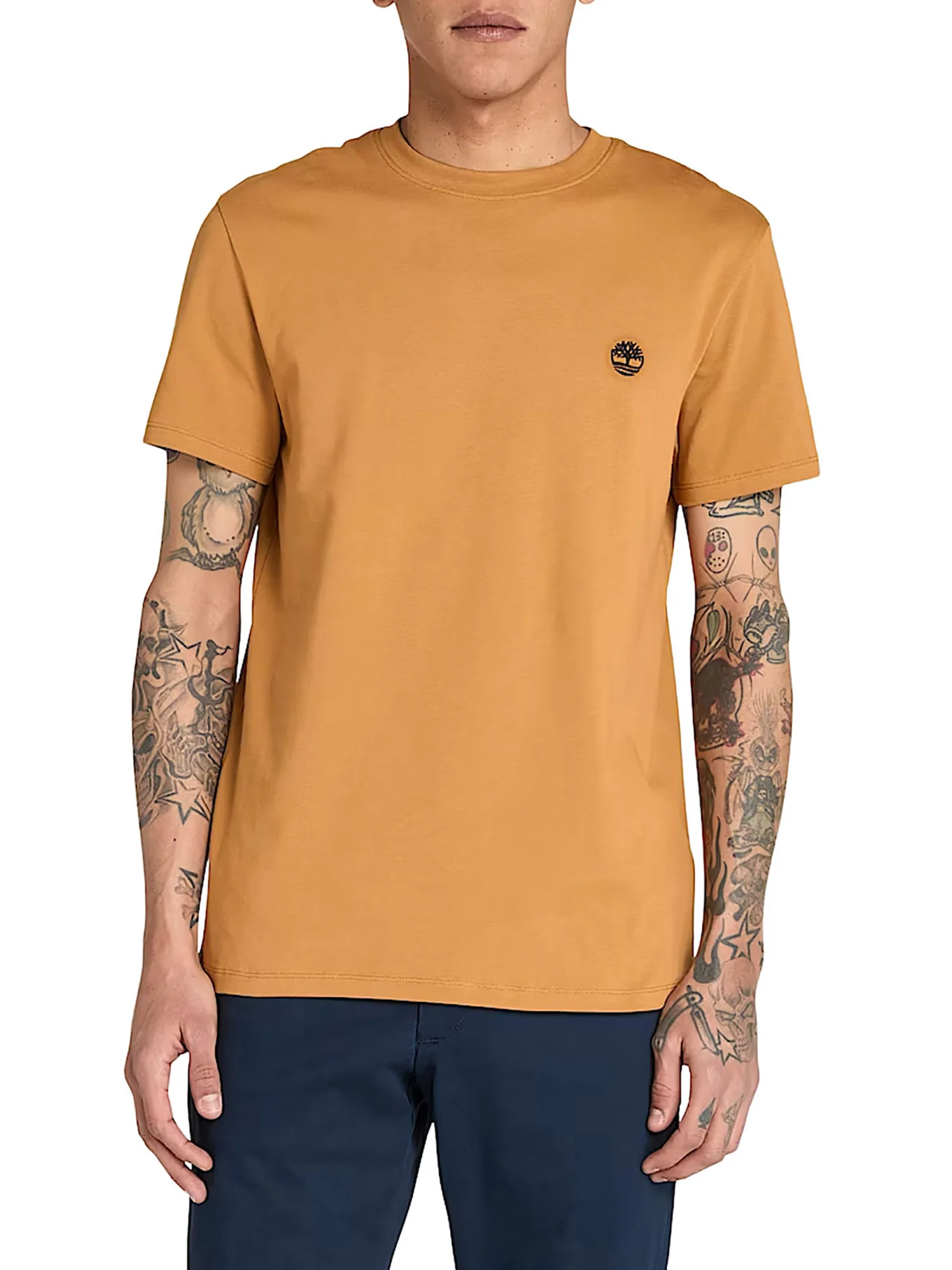 T-shirt Timberland uomo manica corta Dunstan River beige - Image 5