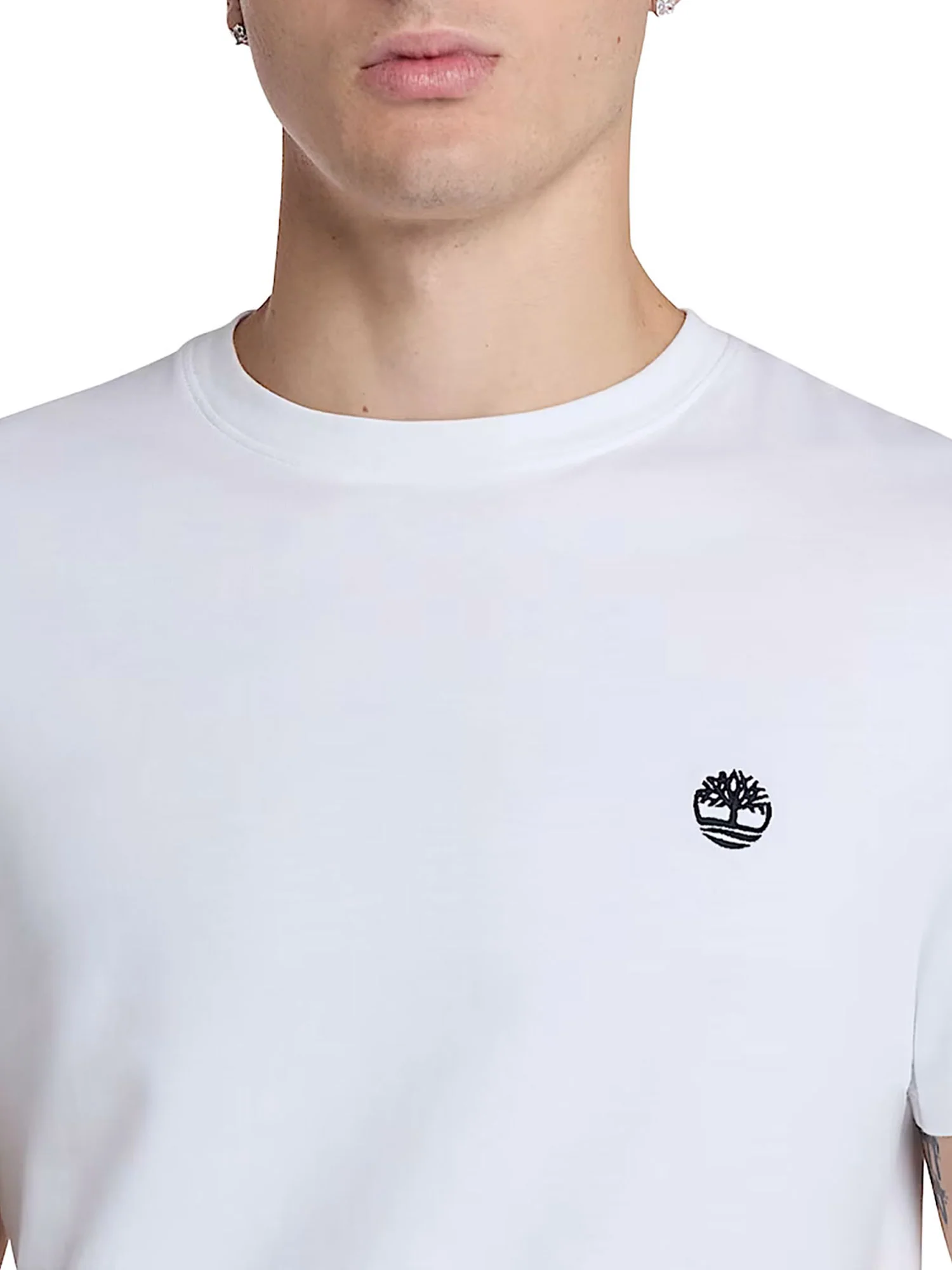 T-shirt Timberland uomo manica corta Dunstan River bianco - Image 3