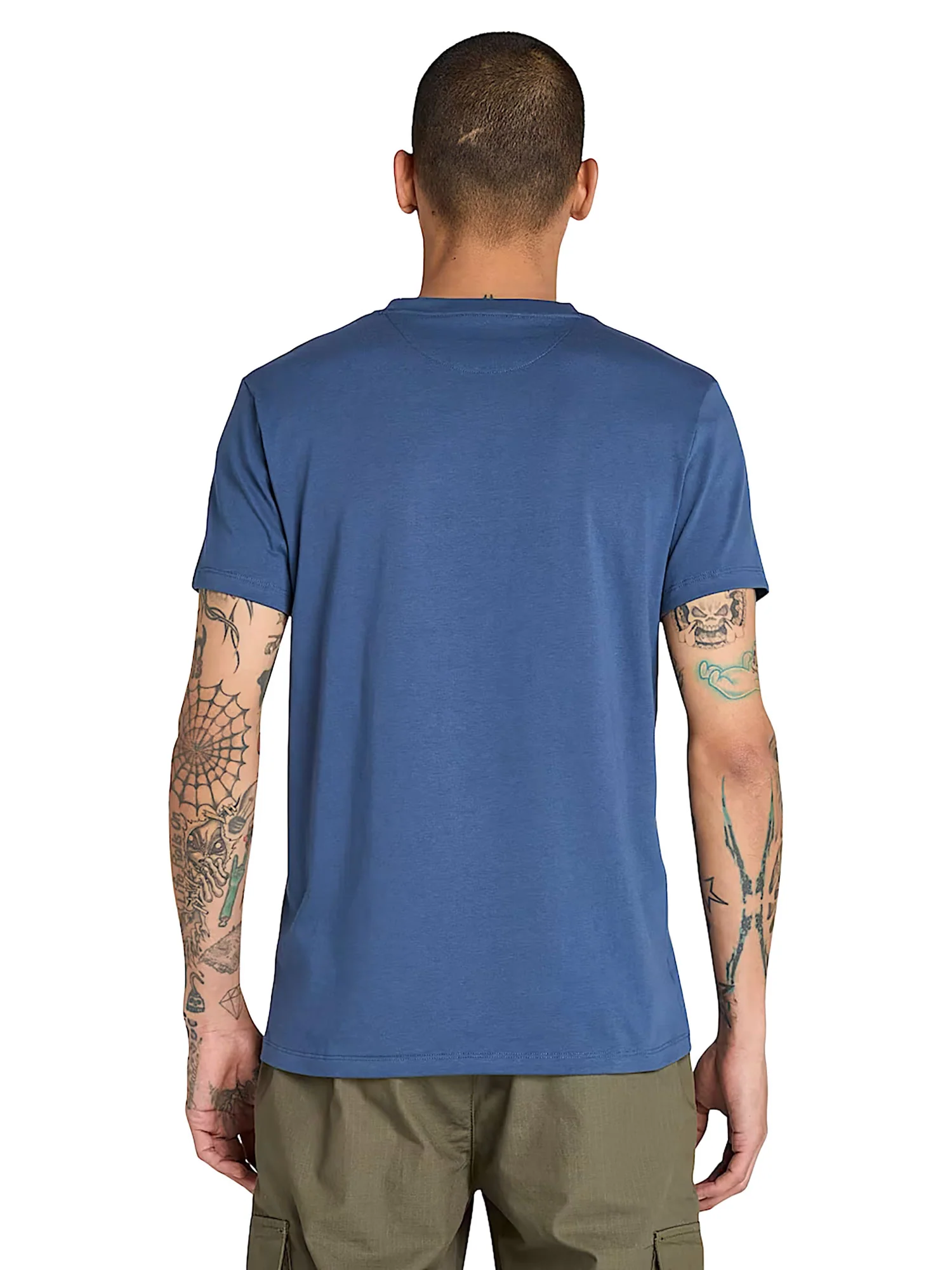T-shirt Timberland uomo manica corta Dunstan River blu - Image 2